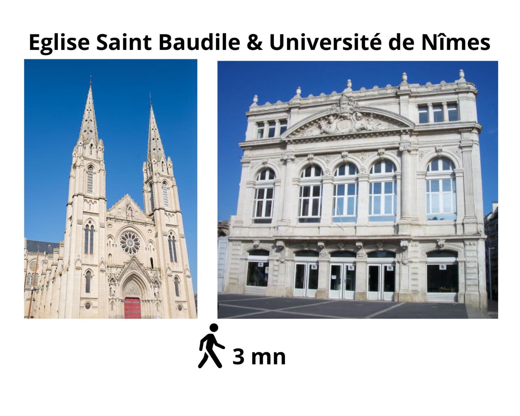 Les Esclafidous, centre ville- Proche Arènes & Maison Carrée