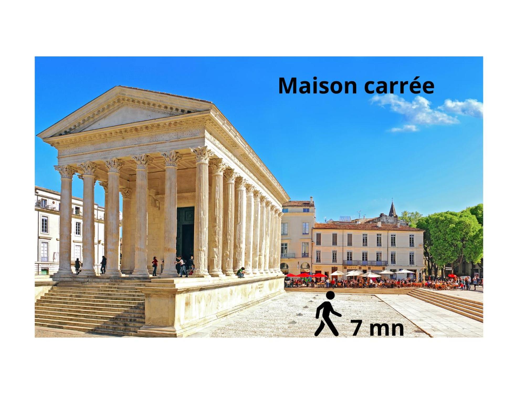 Les Esclafidous, centre ville- Proche Arènes & Maison Carrée