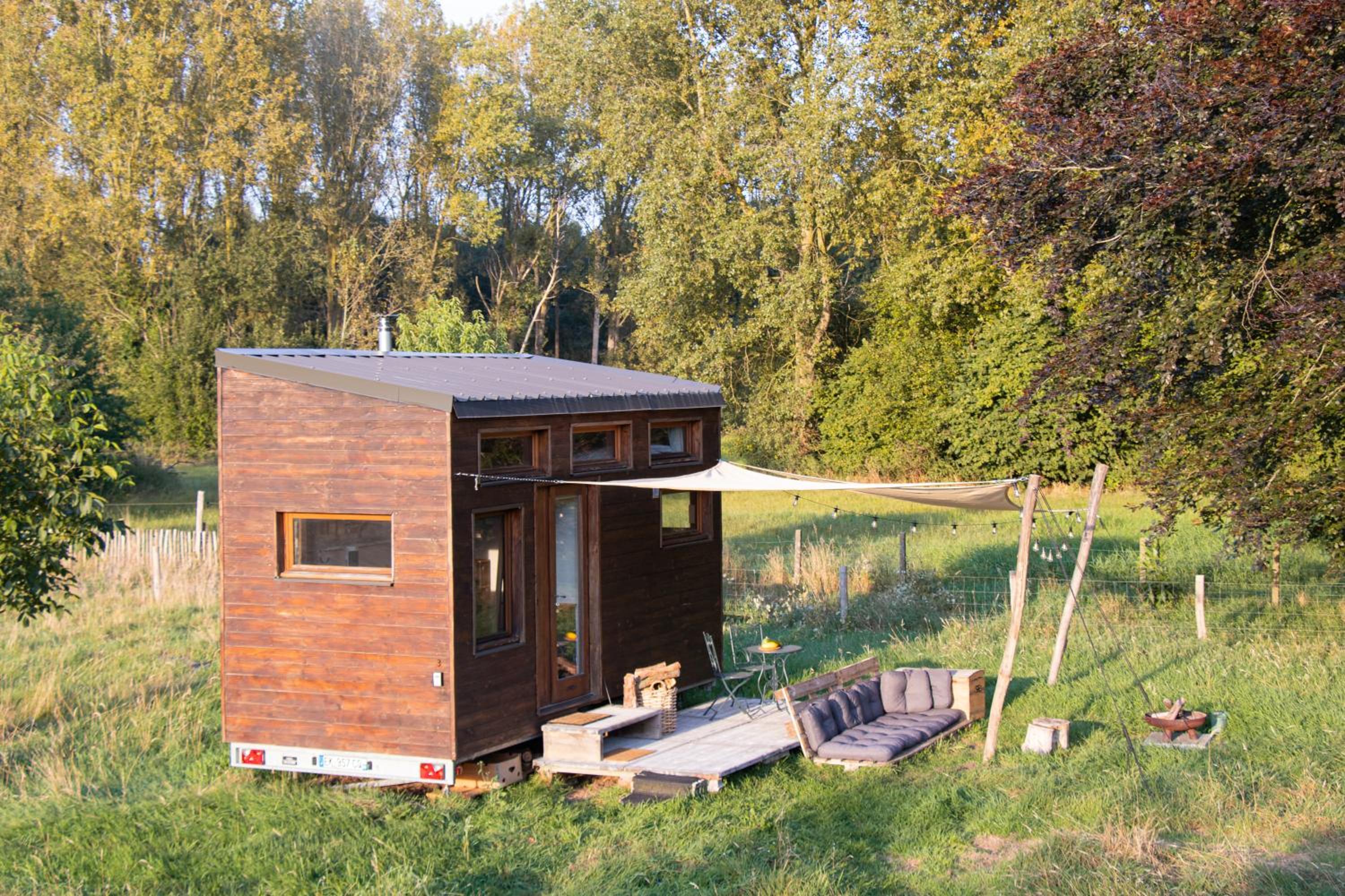 Tiny House in the Nature of Bruges