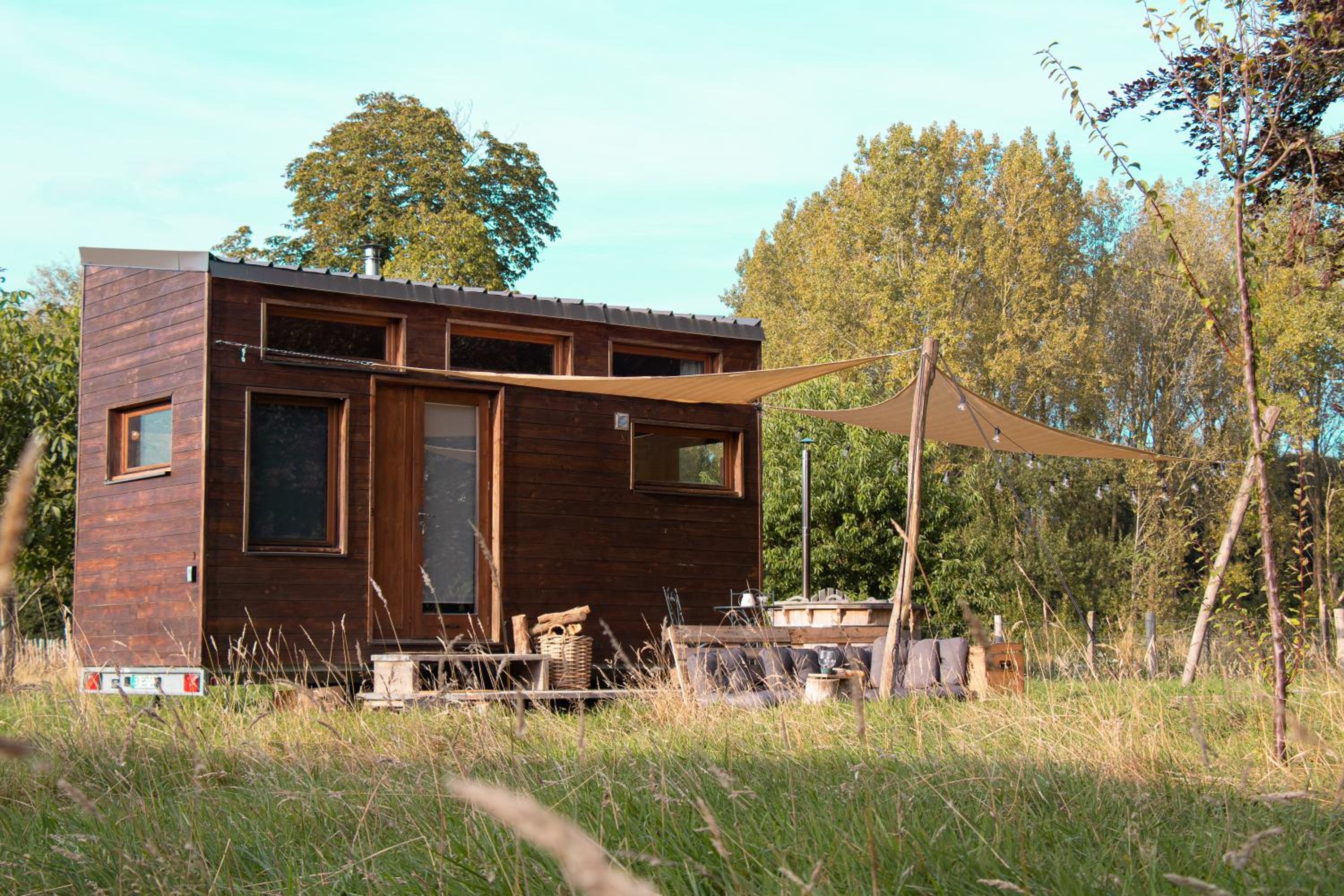 Tiny House in the Nature of Bruges