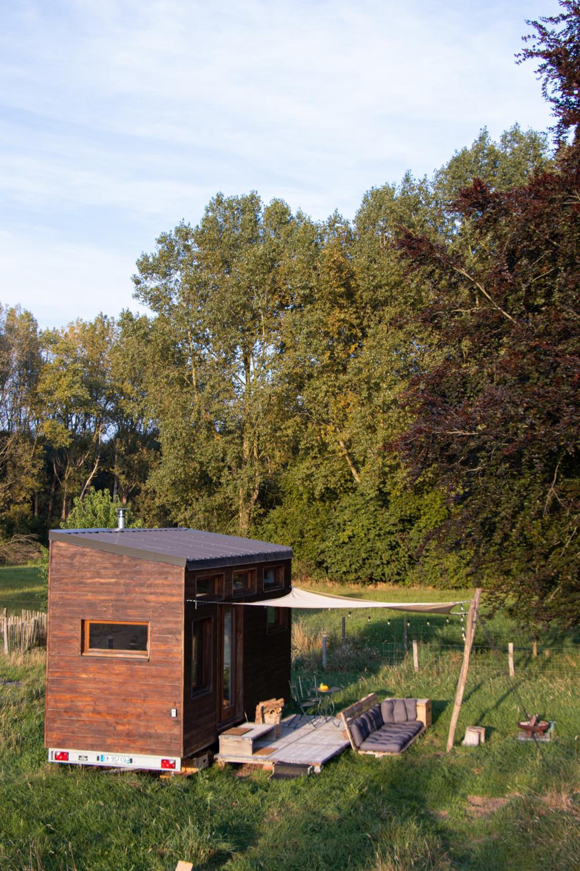 Tiny House in the Nature of Bruges