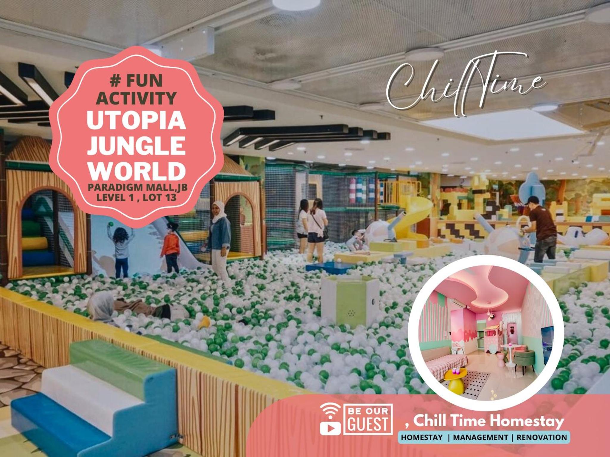 Paradigm Mall JohorBahru- Hyatt Palace 5GWifi Netflix by ChillTime Homestay