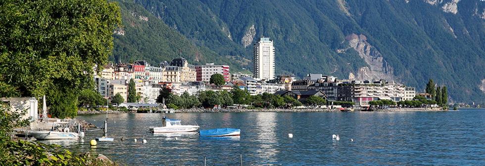 Montreux Central Boutique Apartment Lake View and Terrace