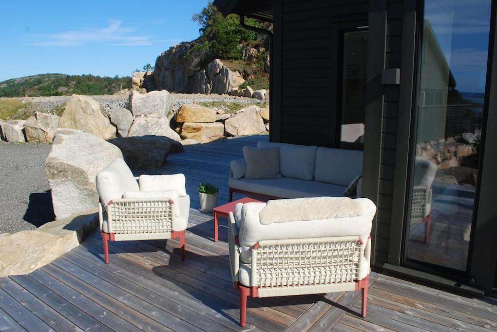 Nydelig og moderne hytte Farsund view 5