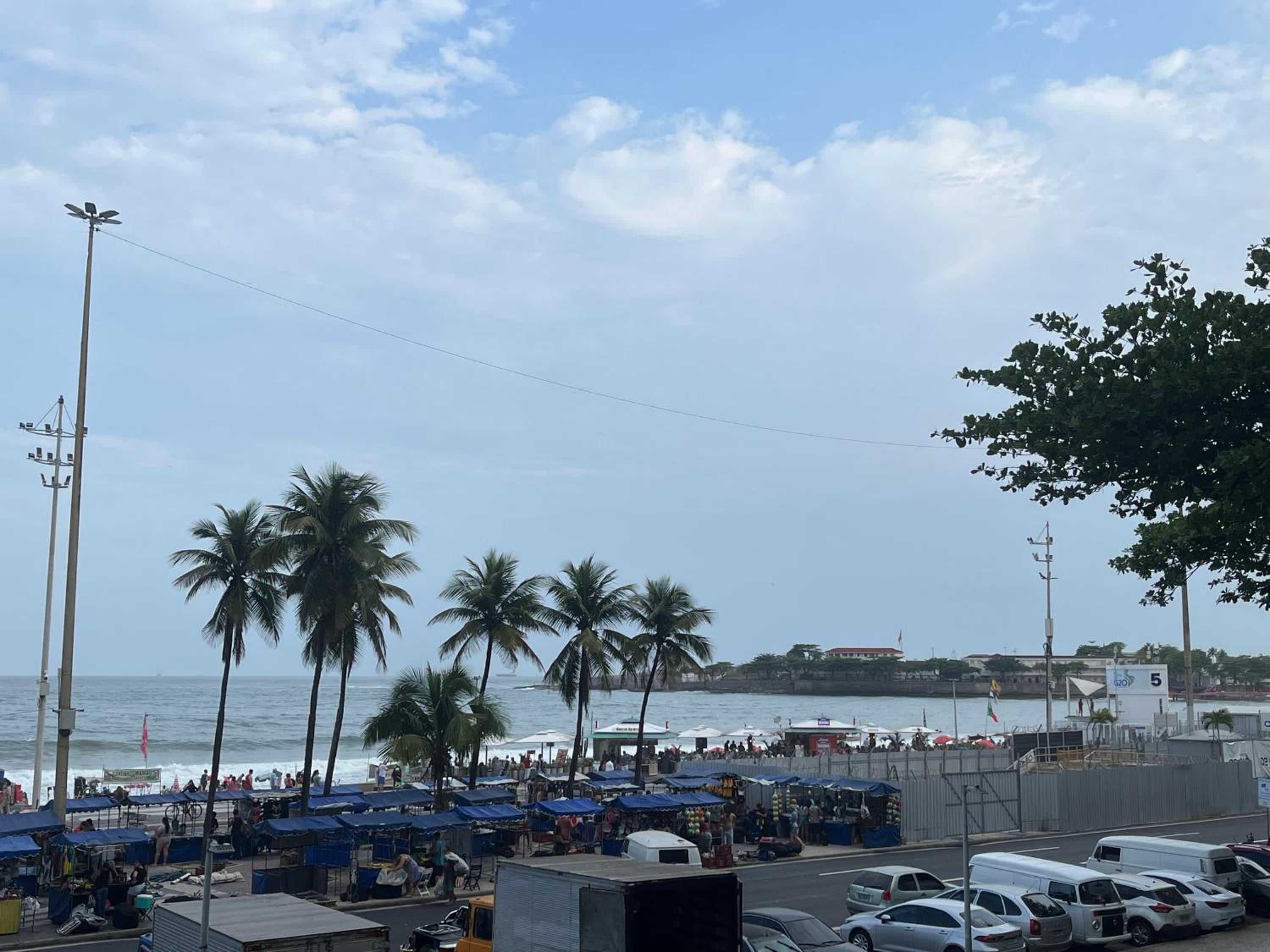 Avenida Atlantica frente mar vista livre - 4 Quartos - Copacabana