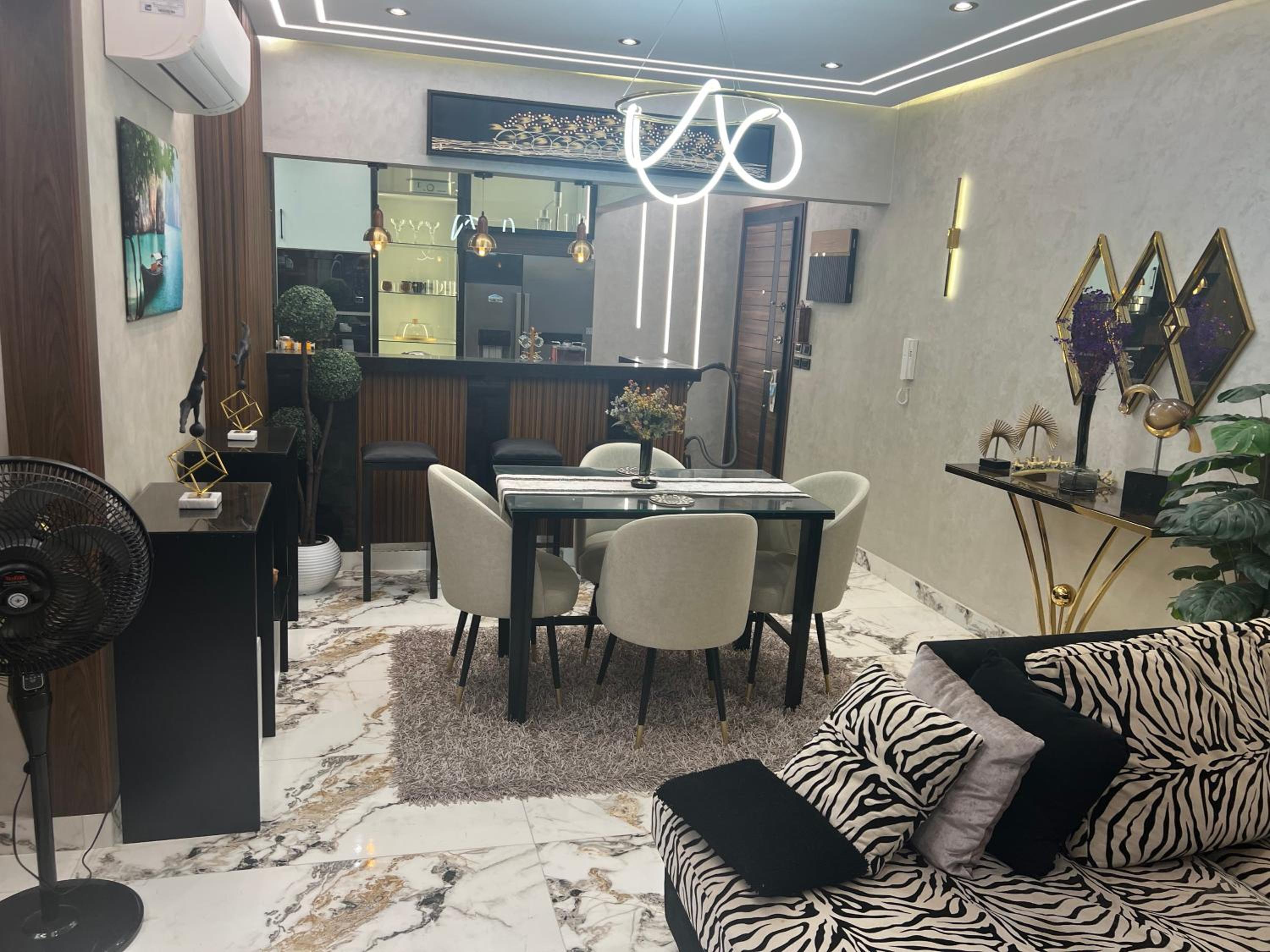 Luxury furnished apartment for daily rent