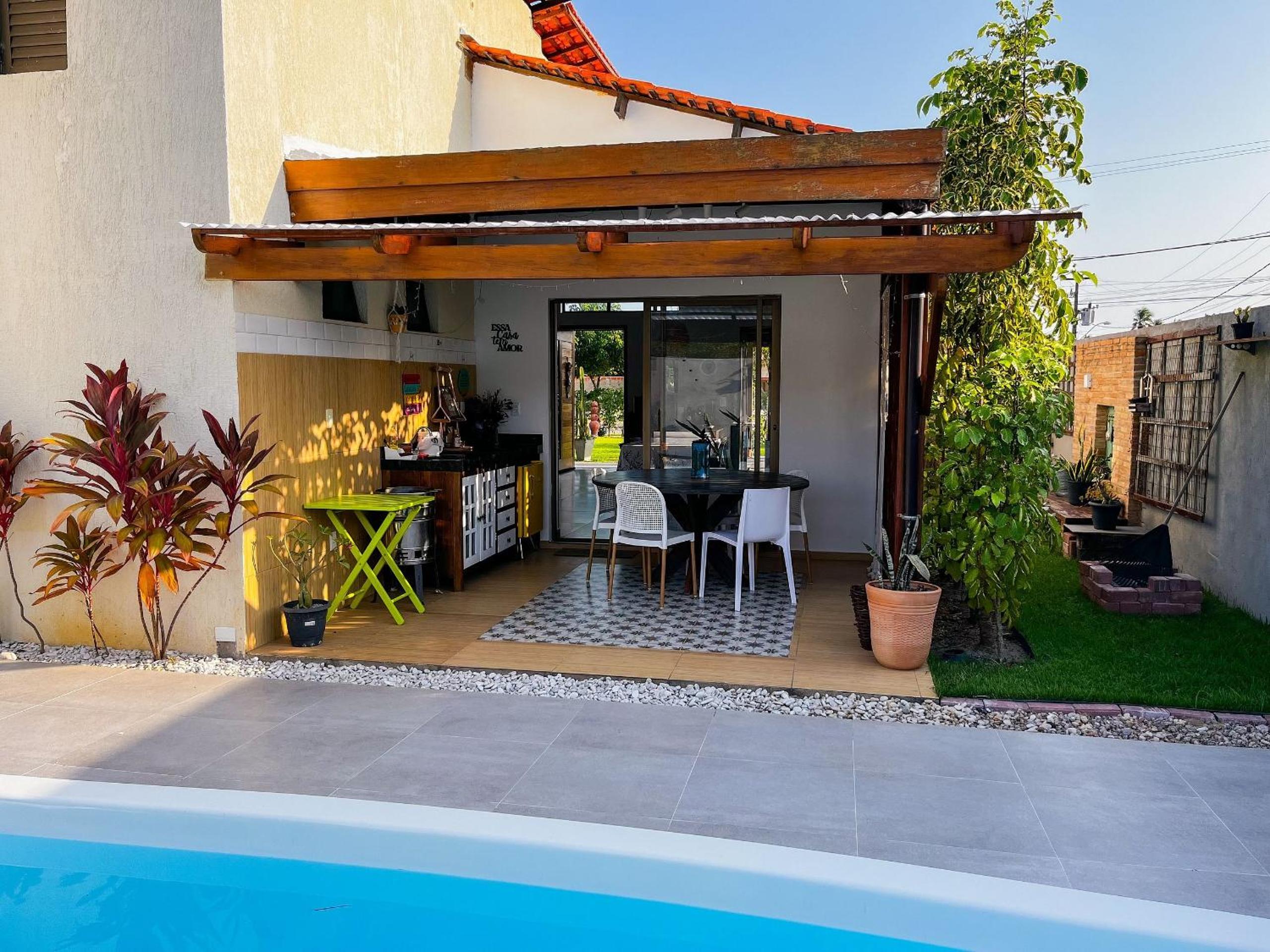 Casa em Ipioca | piscina, área gourmet, Hibiscus Beach Club