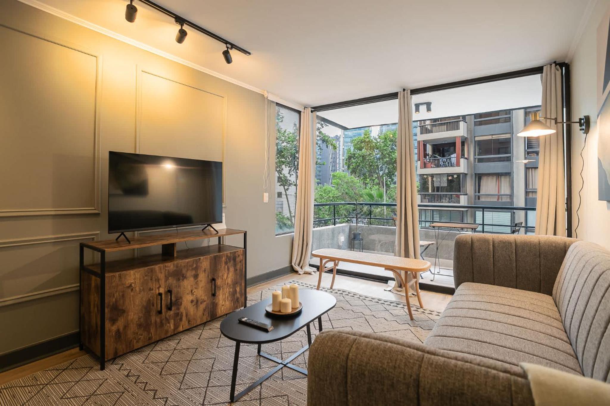 2BD2BR Apartment in the best area of Santiago
