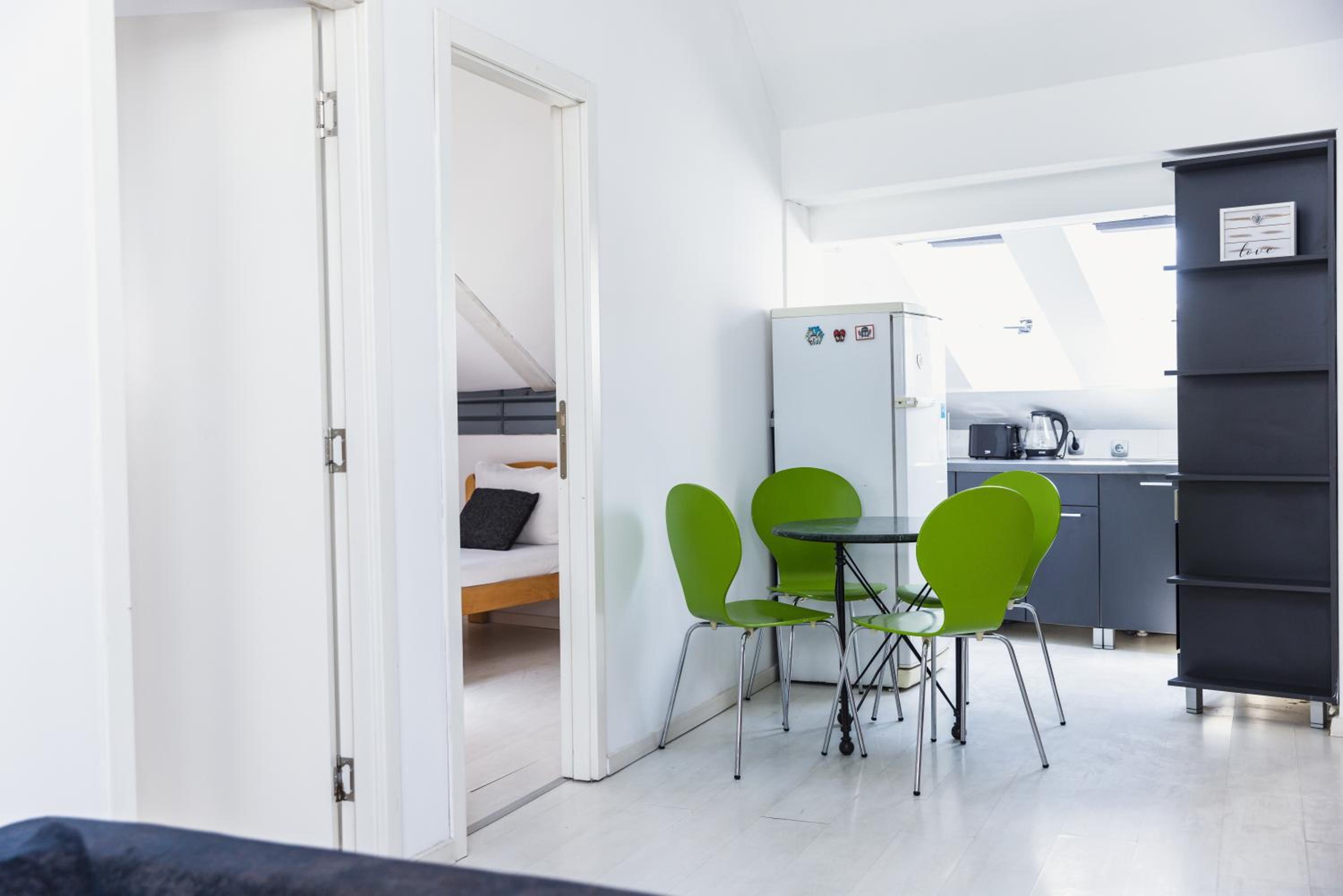 SAT modern 2-bedroom loft in city center view 4