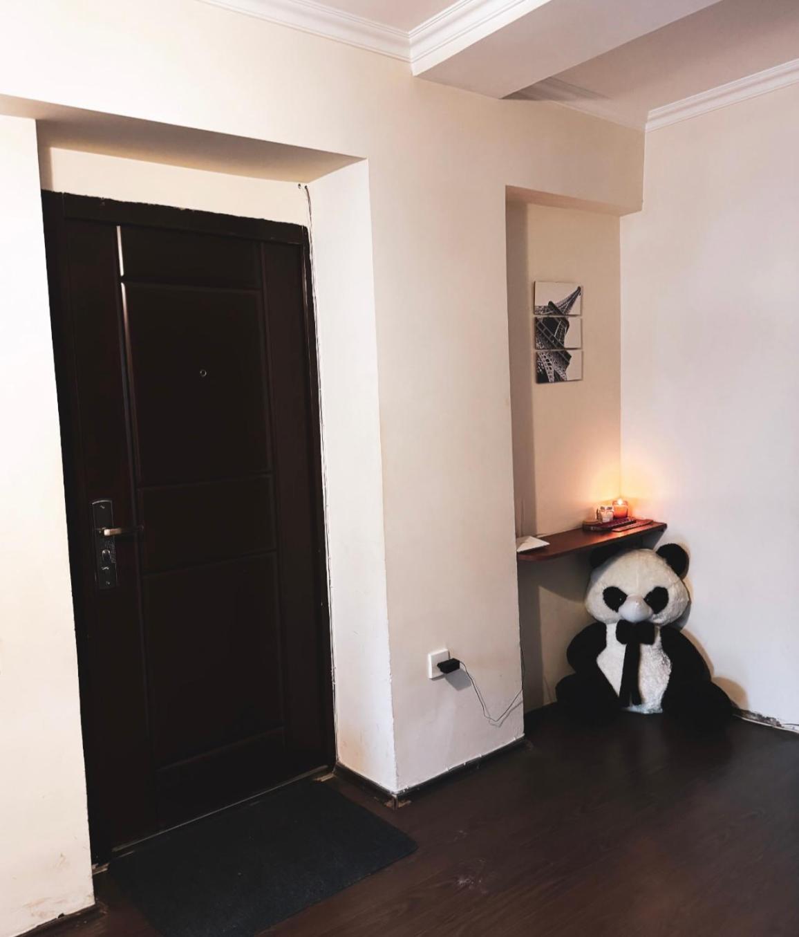 Cozy apartment flame towers view