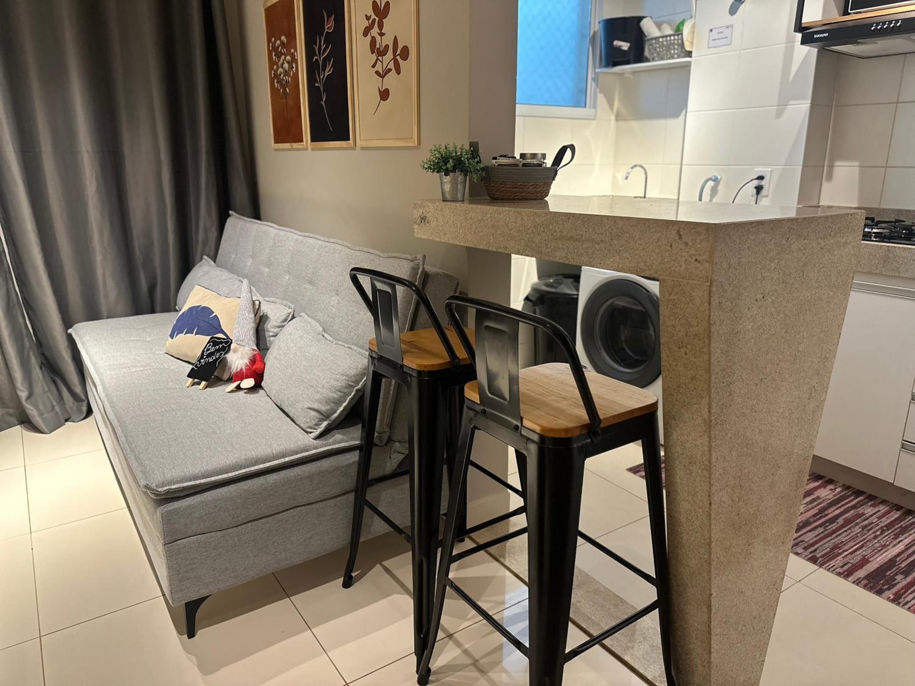 Flats Praia Uberlandia - Apt próximo ao Praia Clube - Area de lazer com Portaria 24 horas, piscina, academia, brinquedoteca, churrasqueira e áreas verdes p