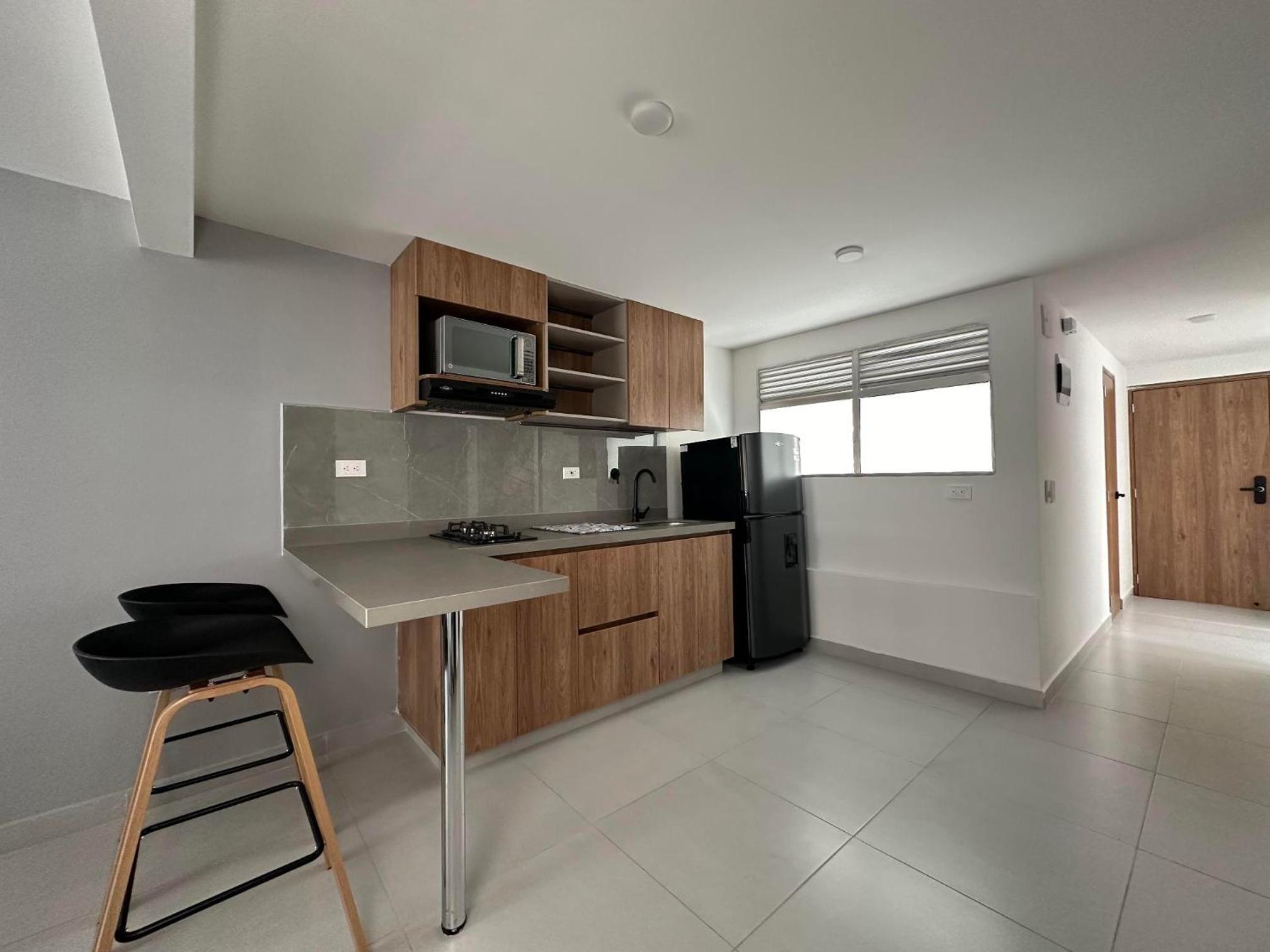 Modernos apartamentos cerca al Poblado