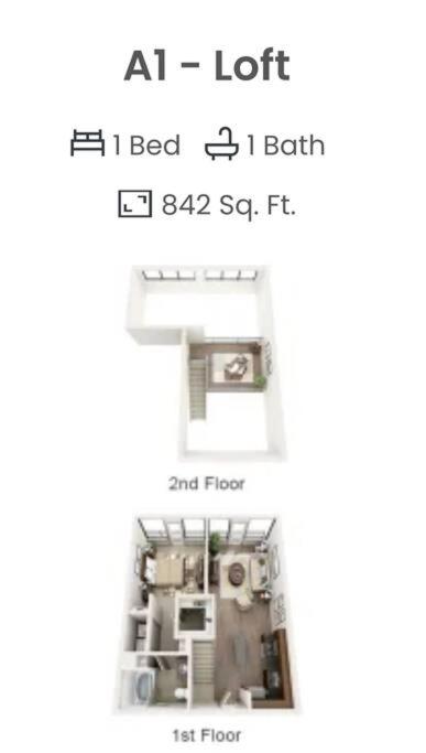 Vanity 2 Bedroom Loft Downtown Ft Worth view 4