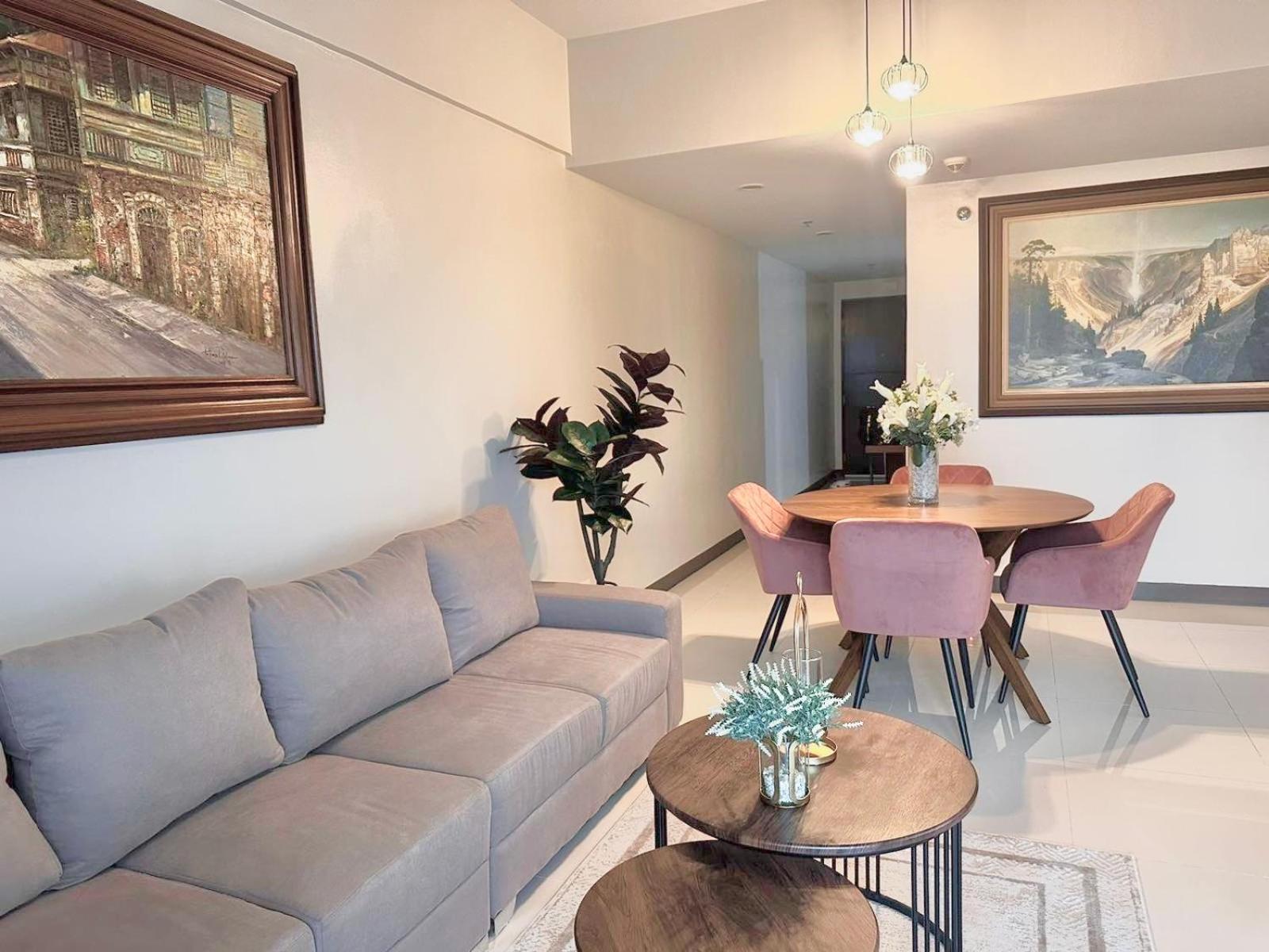 New 2 Bed RM & 2 Bath RM BGC Taguig McKinley connect Venice mall view 5