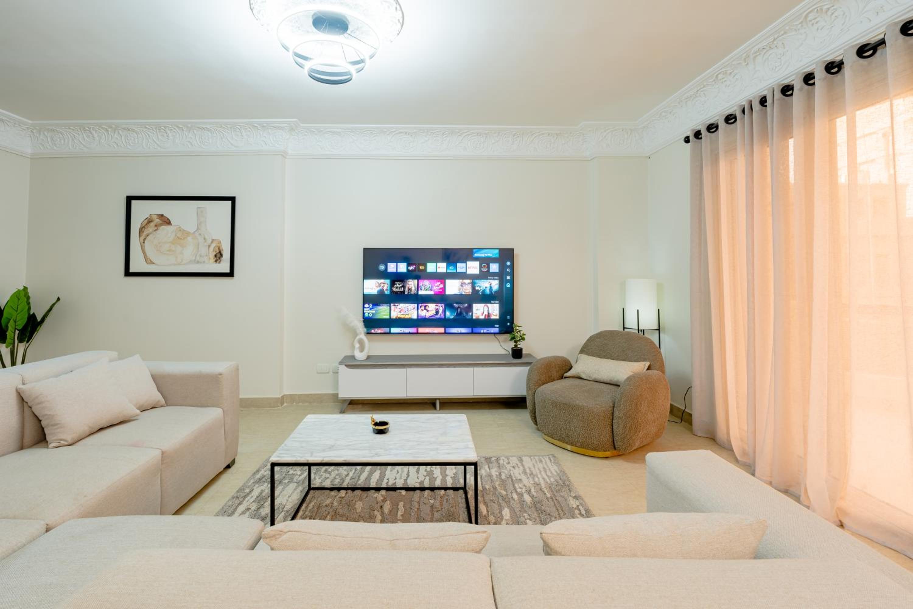 Stylish Duplex Apartment with Nile View
