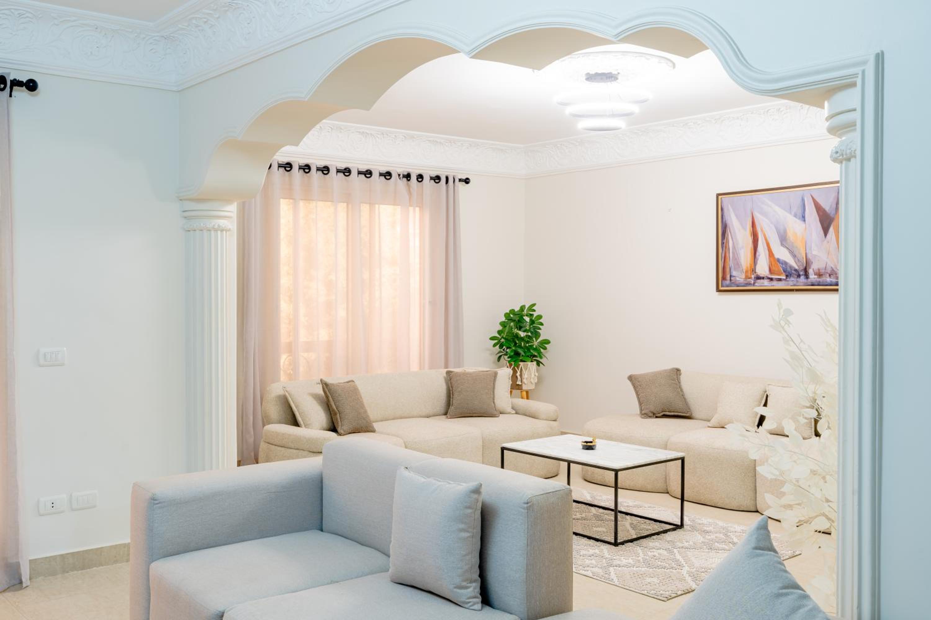 Stylish Duplex Apartment with Nile View
