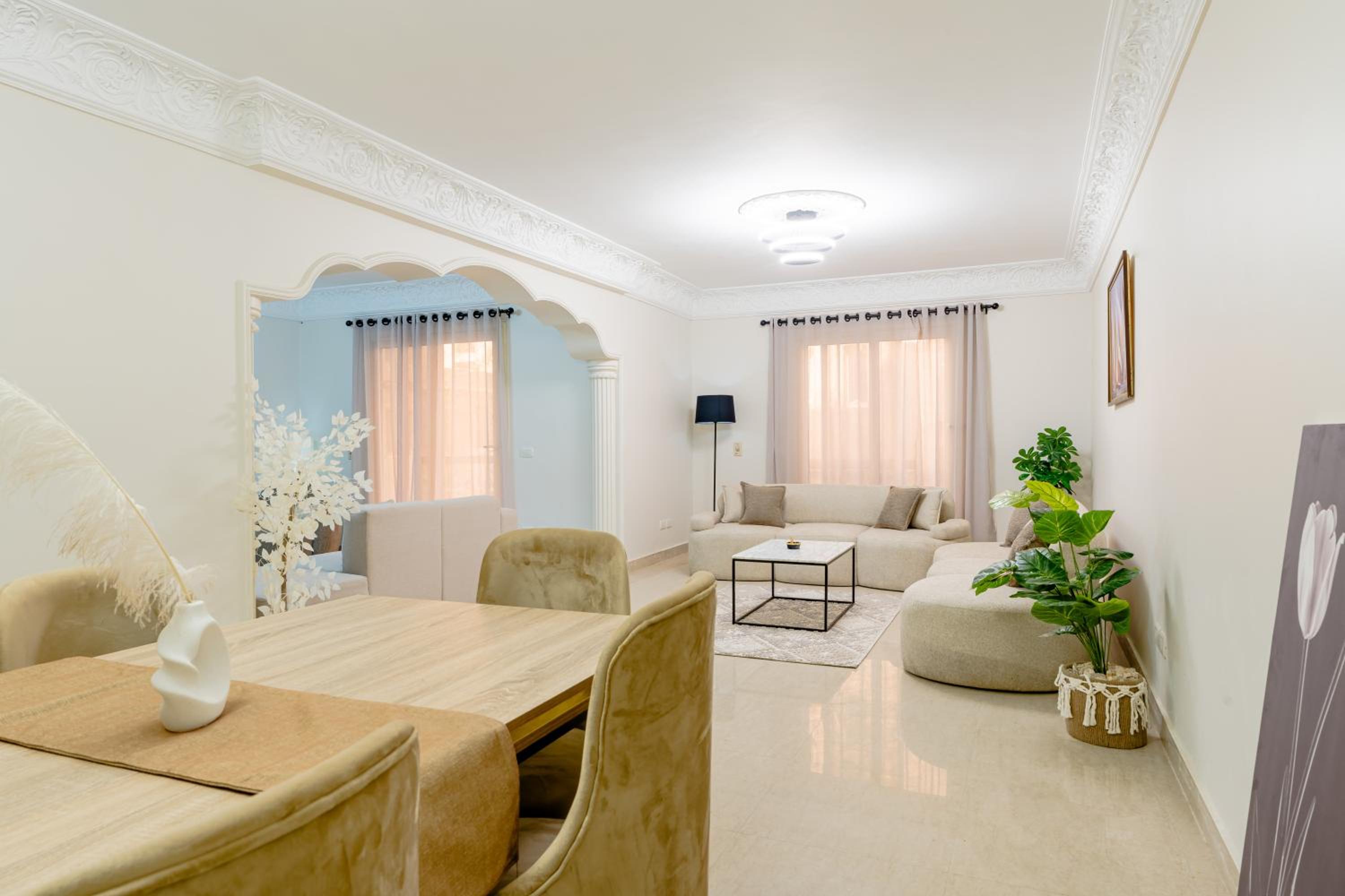 Stylish Duplex Apartment with Nile View