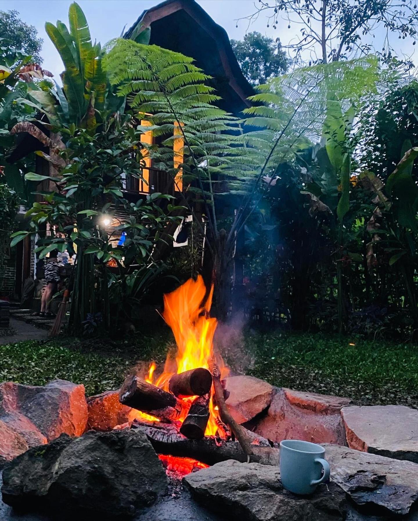Heaven Glamping & Restaurant Tetebatu view 5