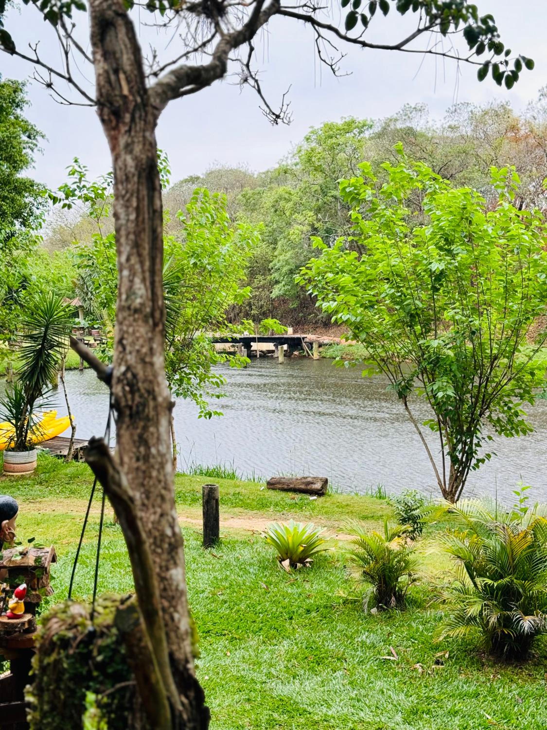 Chalé Veraneio-Itú-SP Vista para o lago Camping Carrion