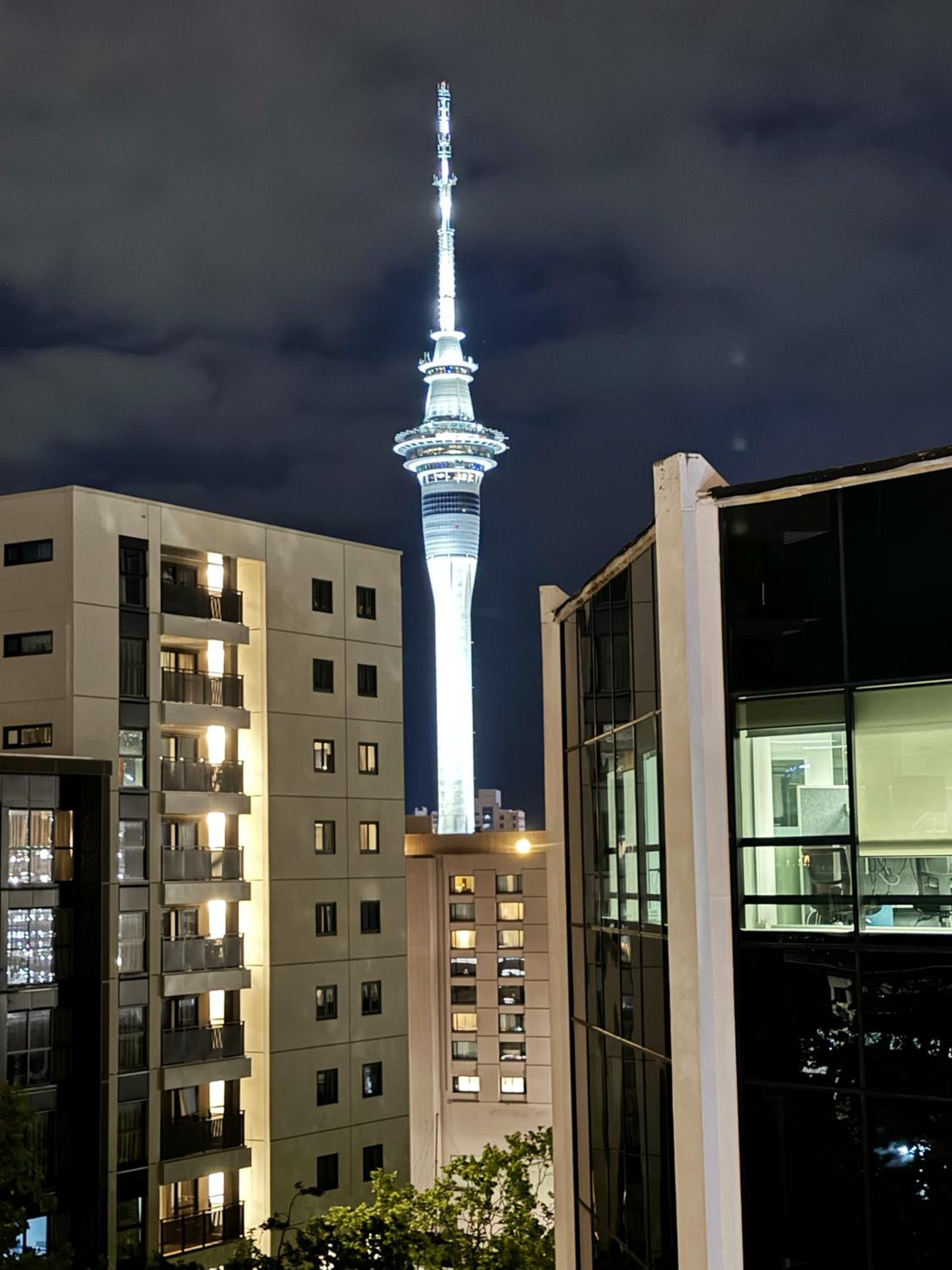 Free carpark, balcony with park views, pool and spa view 2
