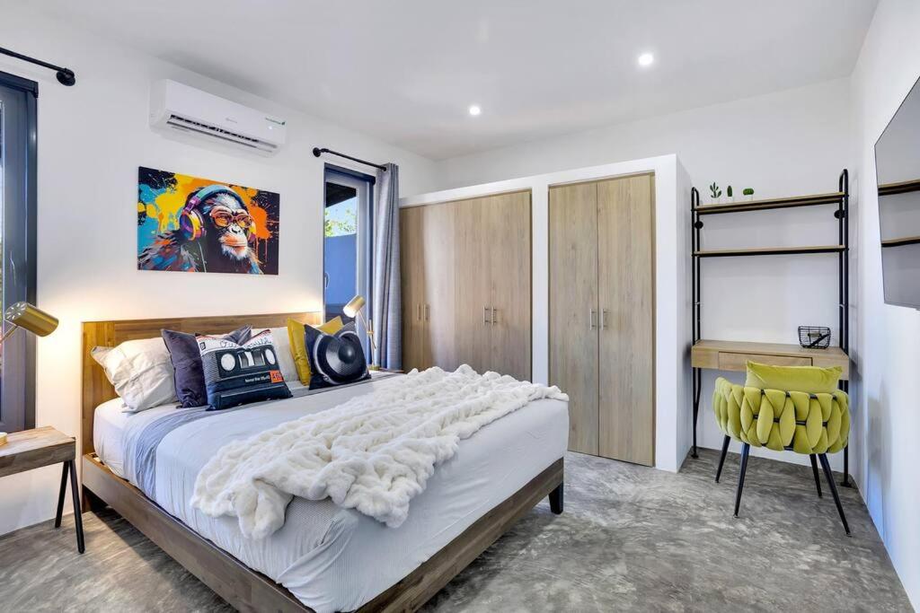 Four Villas with private Magnesium Pool 3 min to the Beach Dive Rinse Tank Villa N1