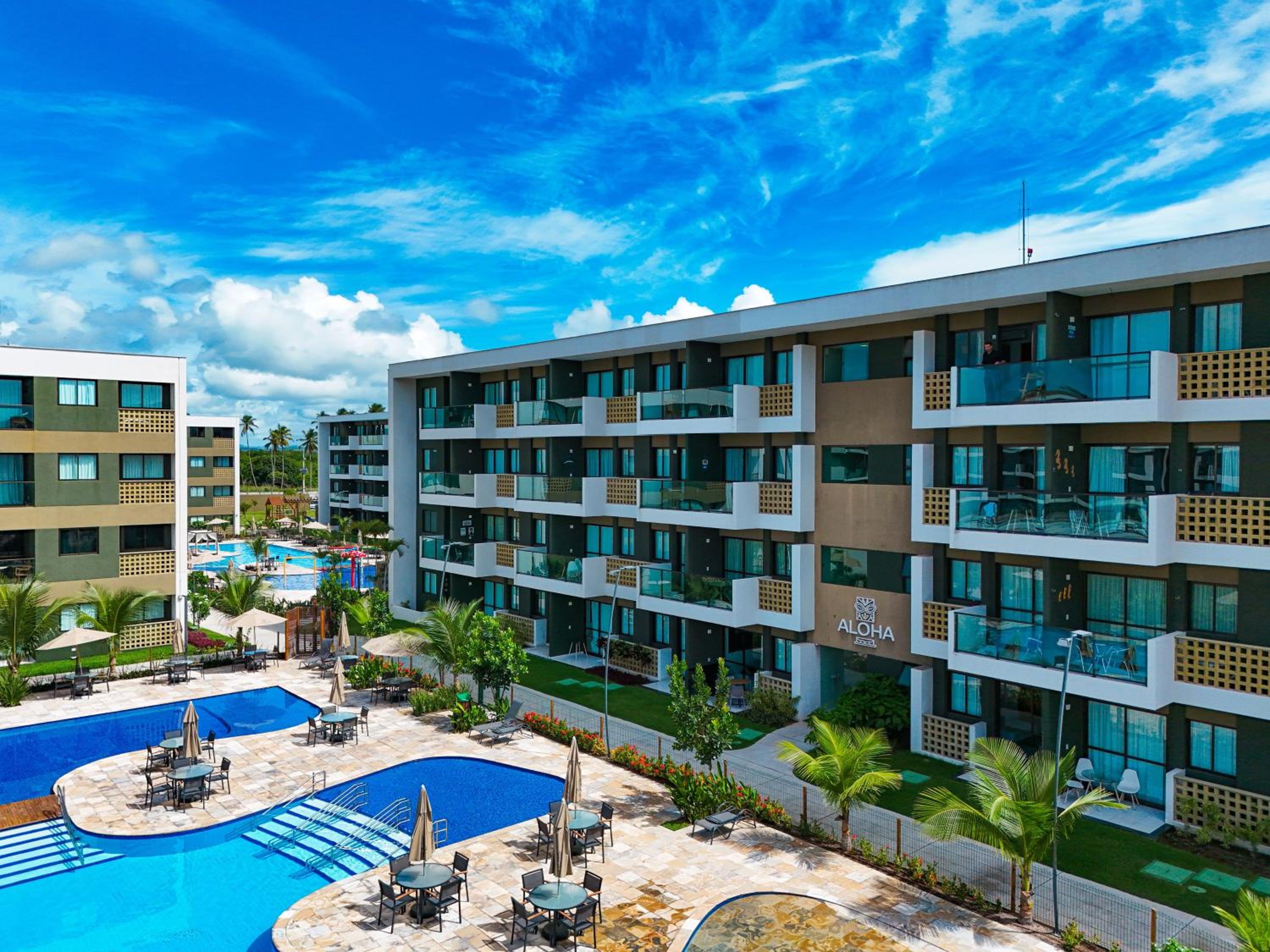 Mana Beach Top - Vista Piscina, 2Qts, Poucos Metros da Praia-Muro Alto