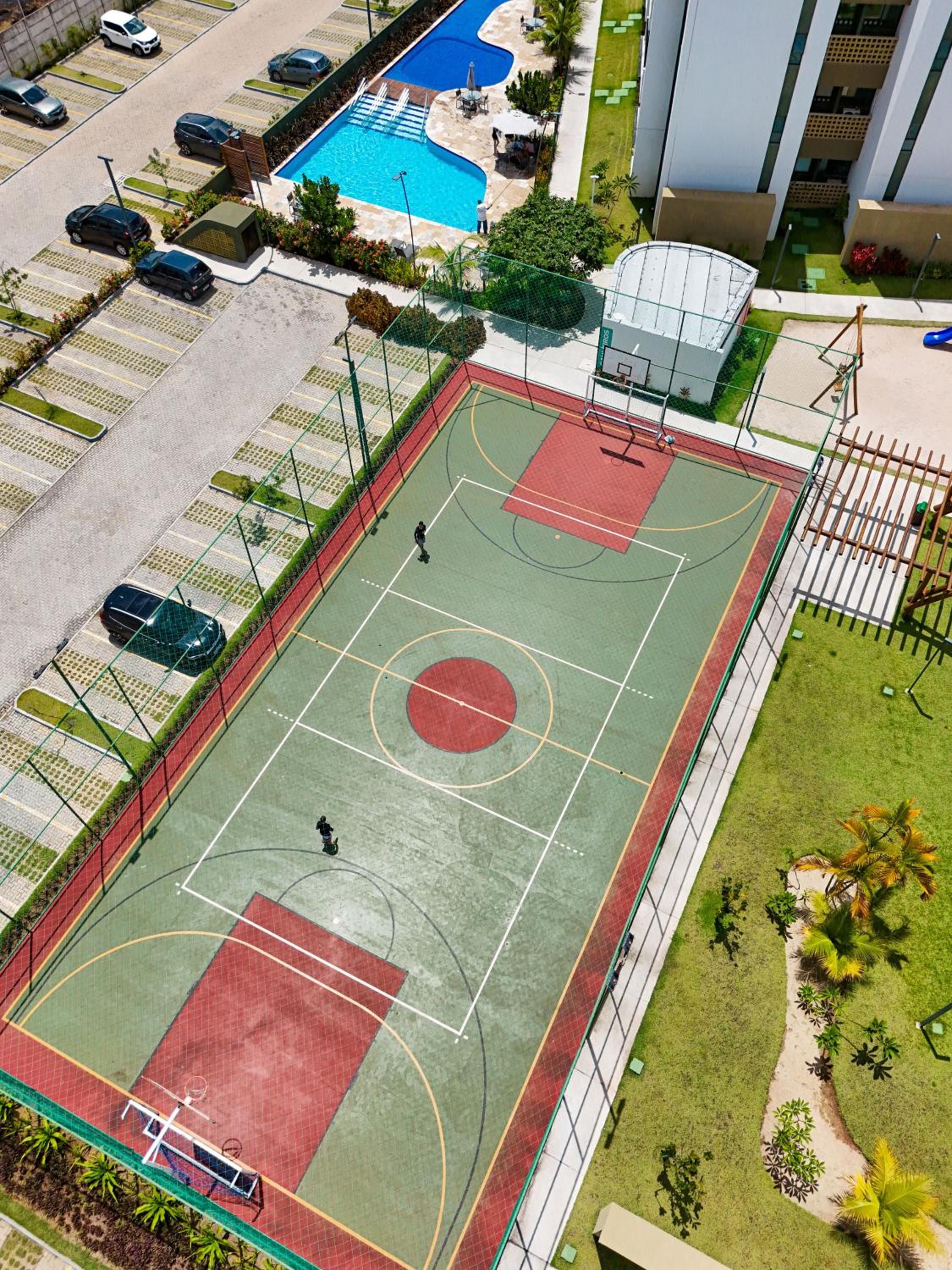 Mana Beach Top - Vista Piscina, 2Qts, Poucos Metros da Praia-Muro Alto