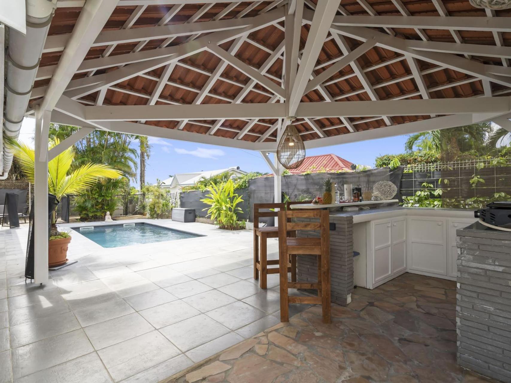 Villa Ti Rocher view 4