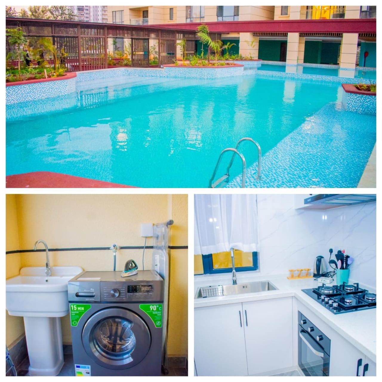 Modern luxury one bedroom furnished apartment in kilimani view 2