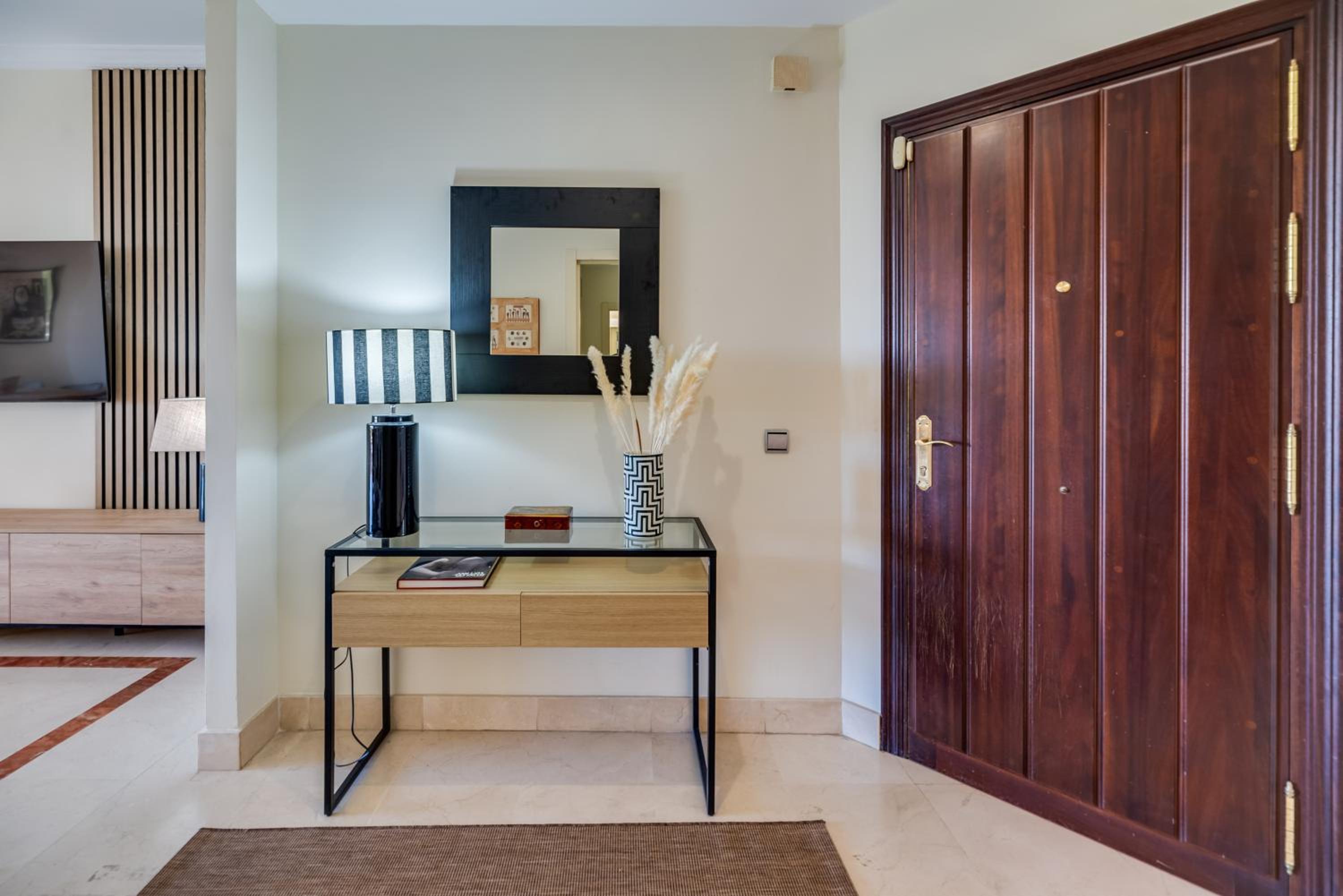 Superb double apartment with terrace pool and garage