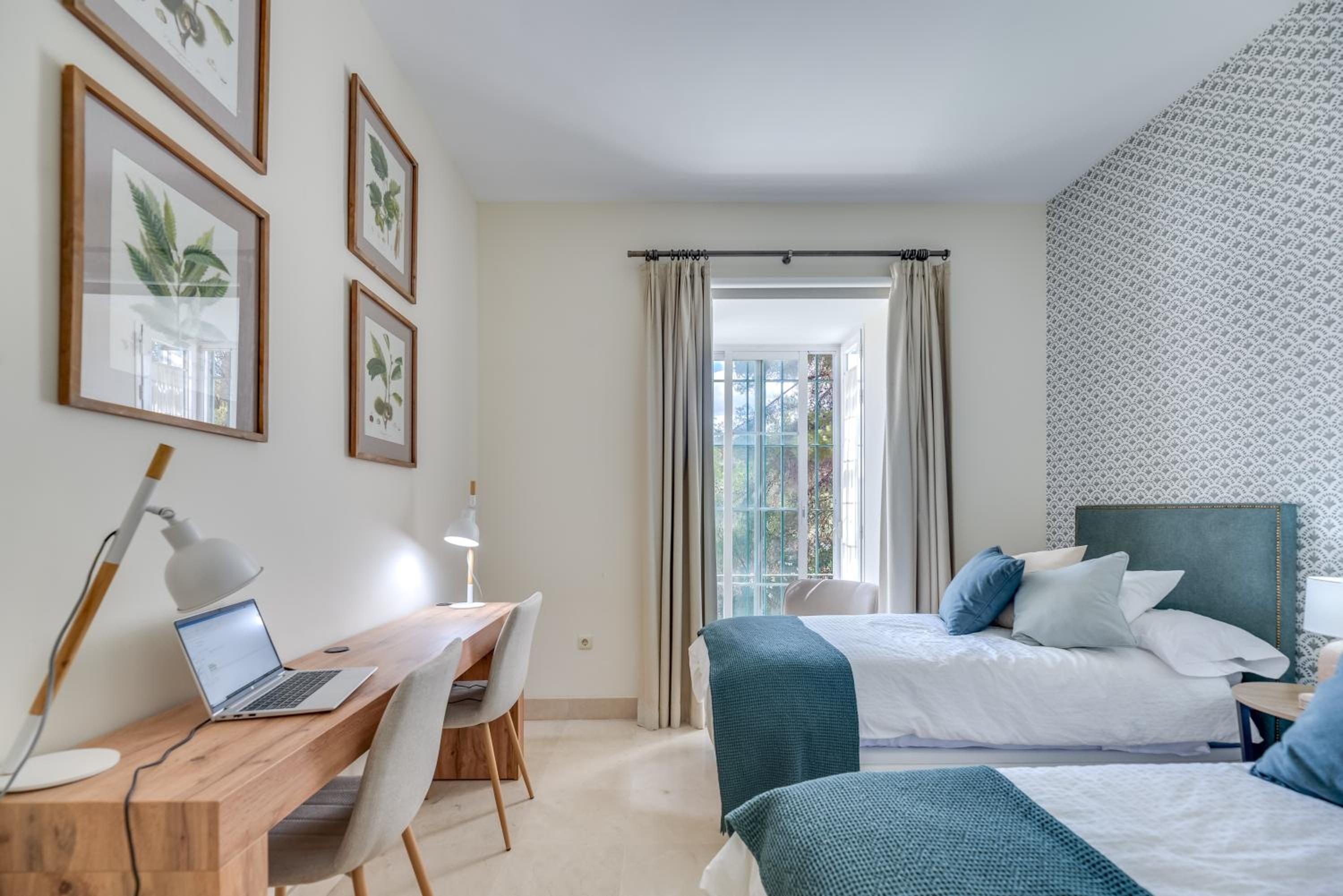 Superb double apartment with terrace pool and garage