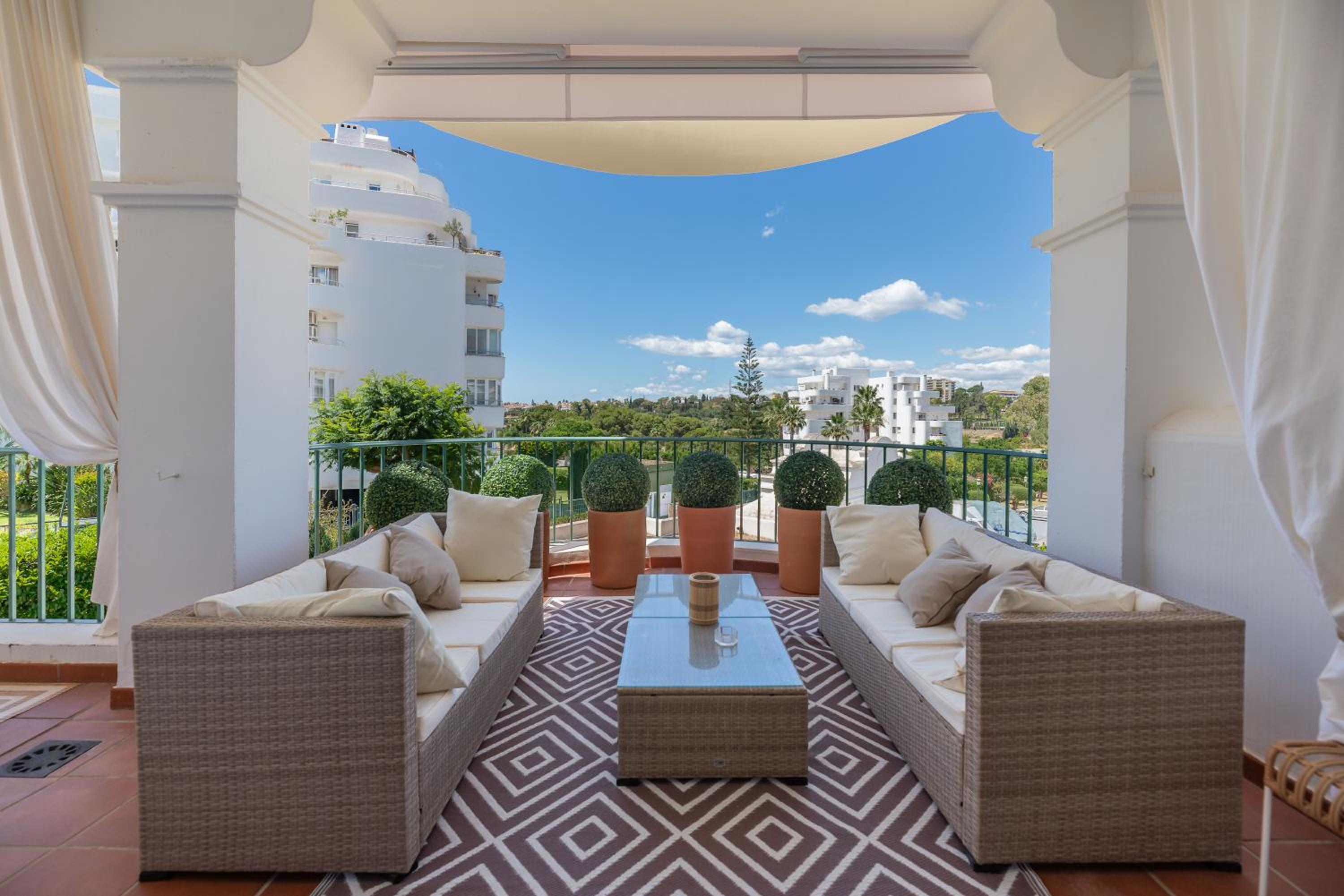 Superb double apartment with terrace pool and garage