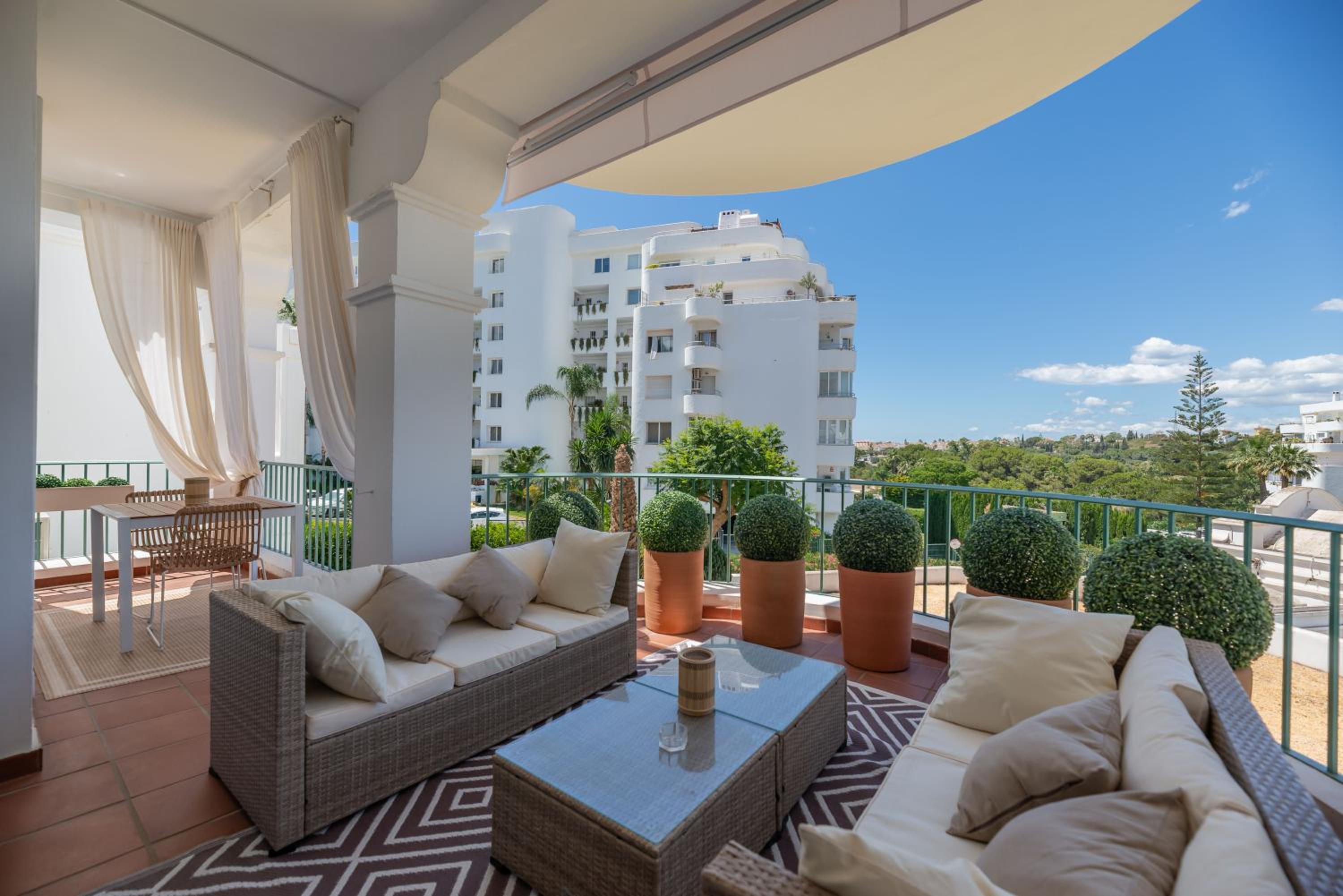 Superb double apartment with terrace pool and garage