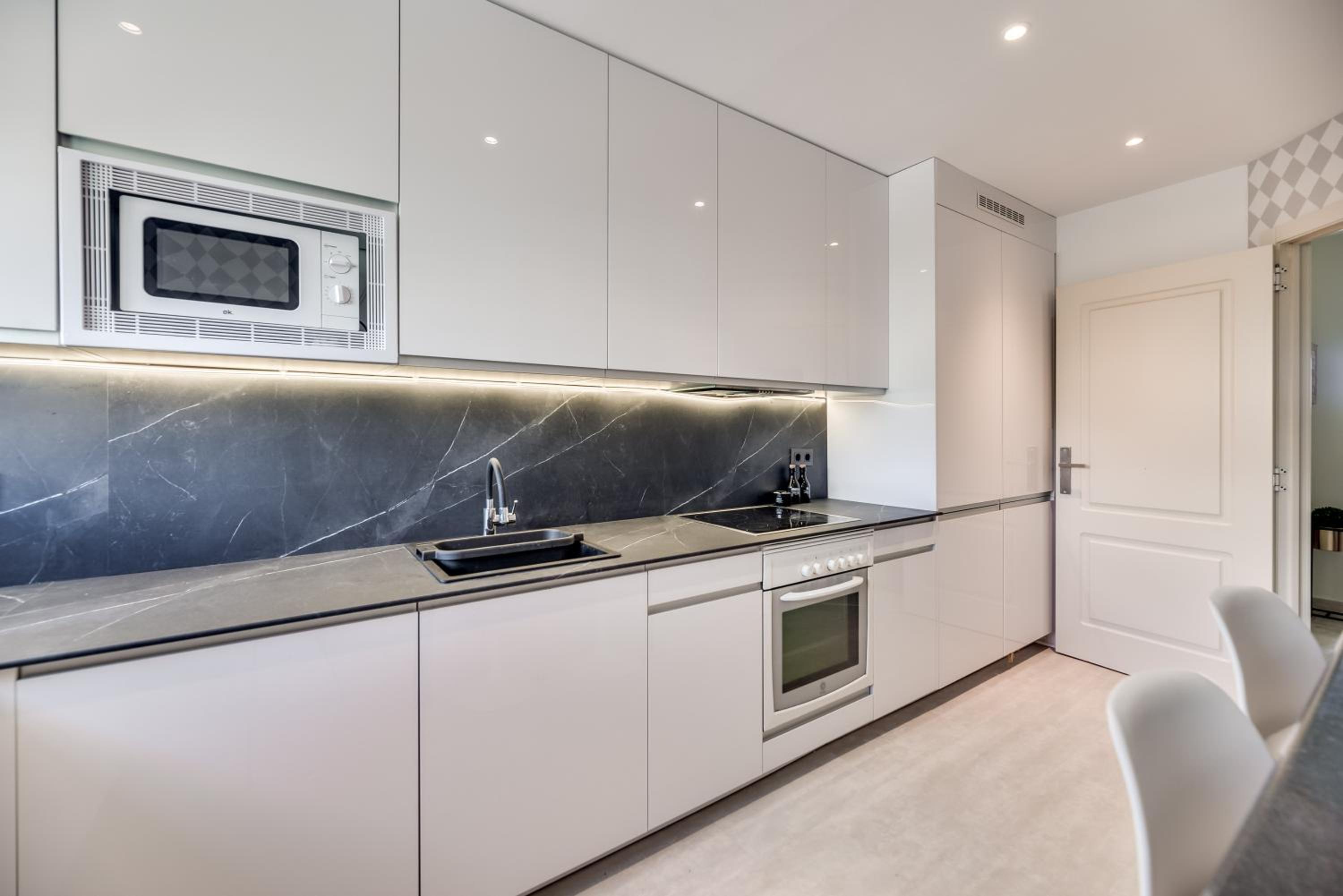 Superb double apartment with terrace pool and garage