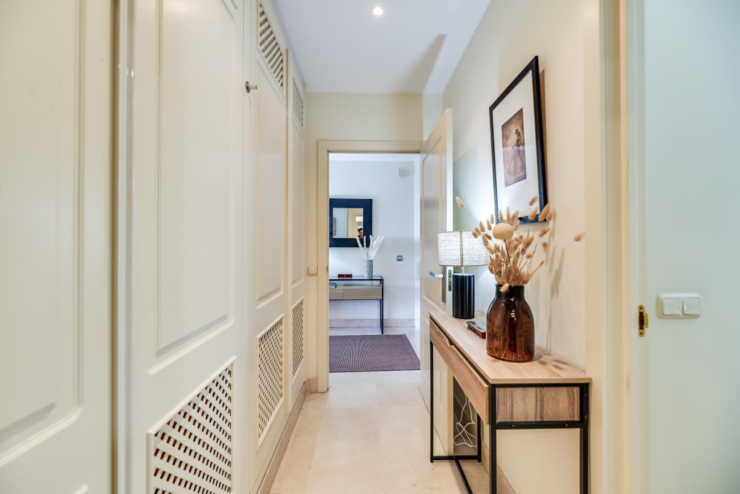 Superb double apartment with terrace pool and garage