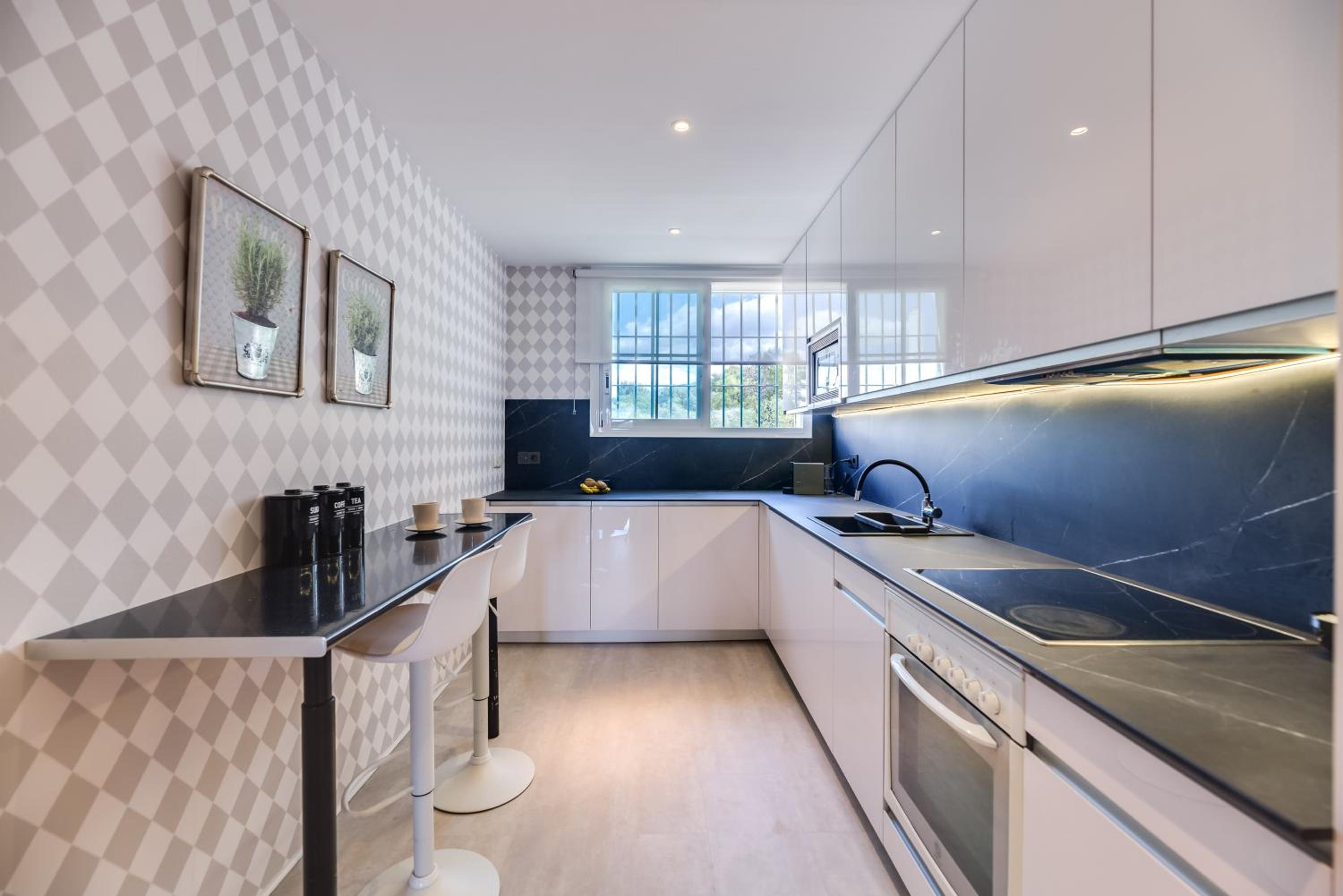 Superb double apartment with terrace pool and garage