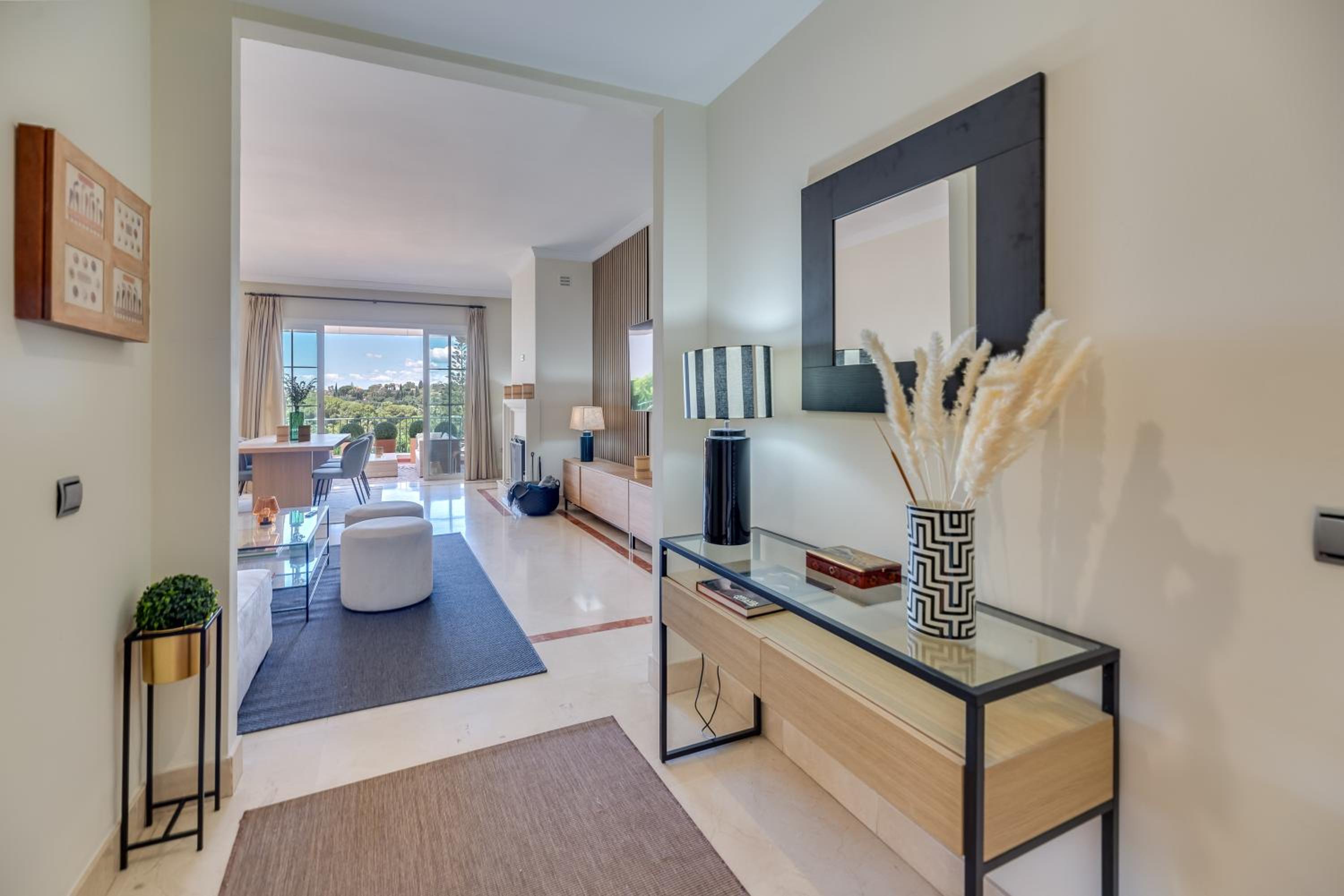 Superb double apartment with terrace pool and garage