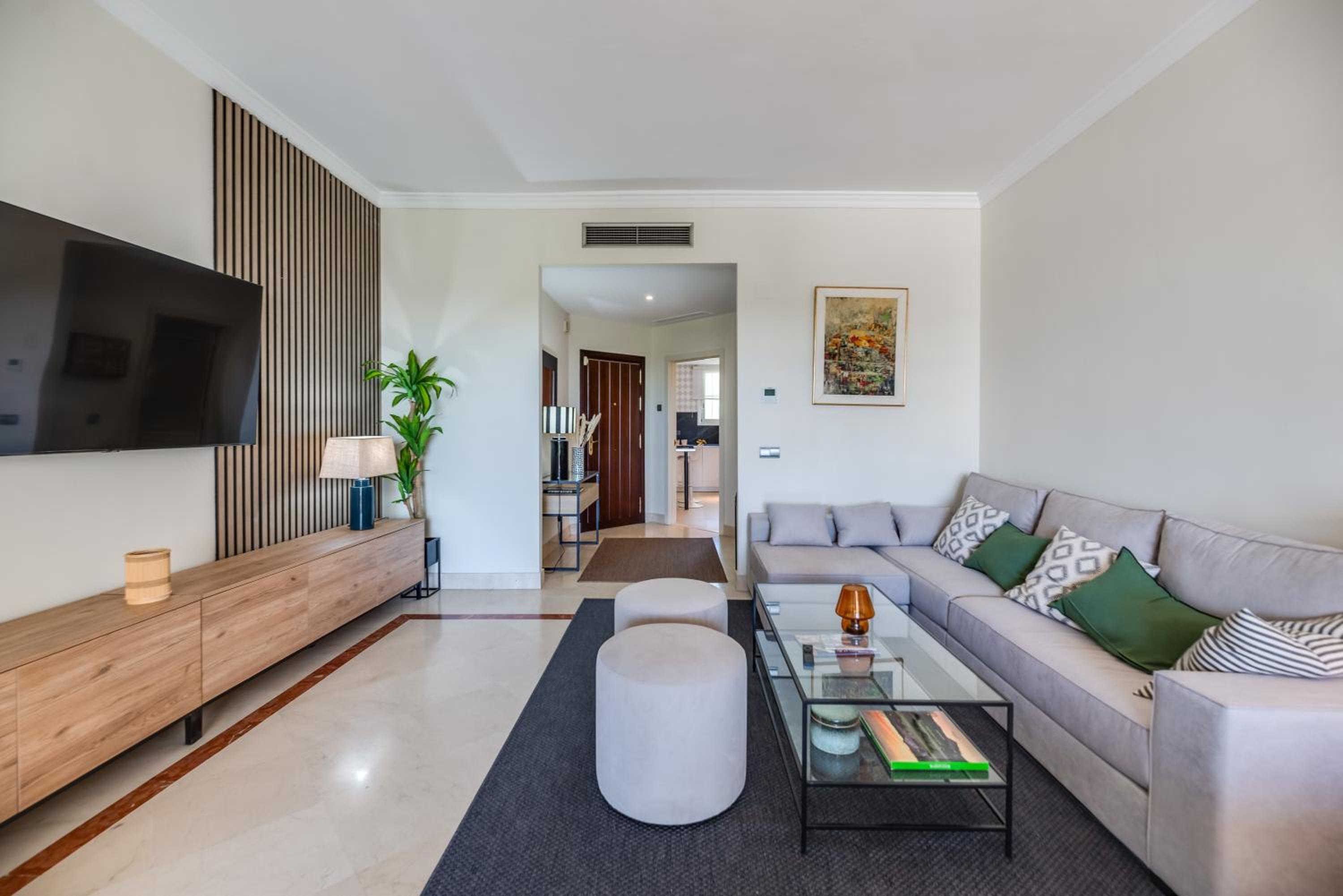 Superb double apartment with terrace pool and garage