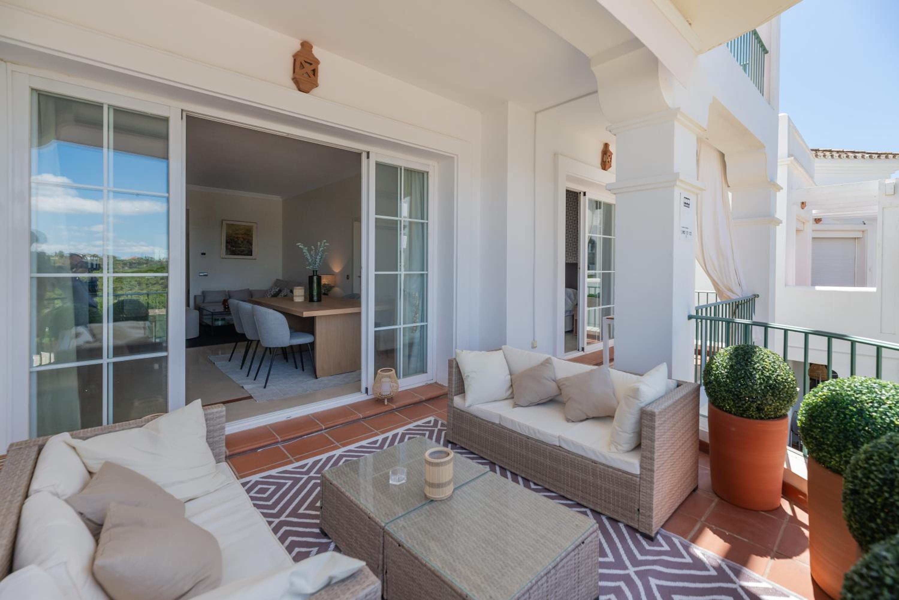 Superb double apartment with terrace pool and garage