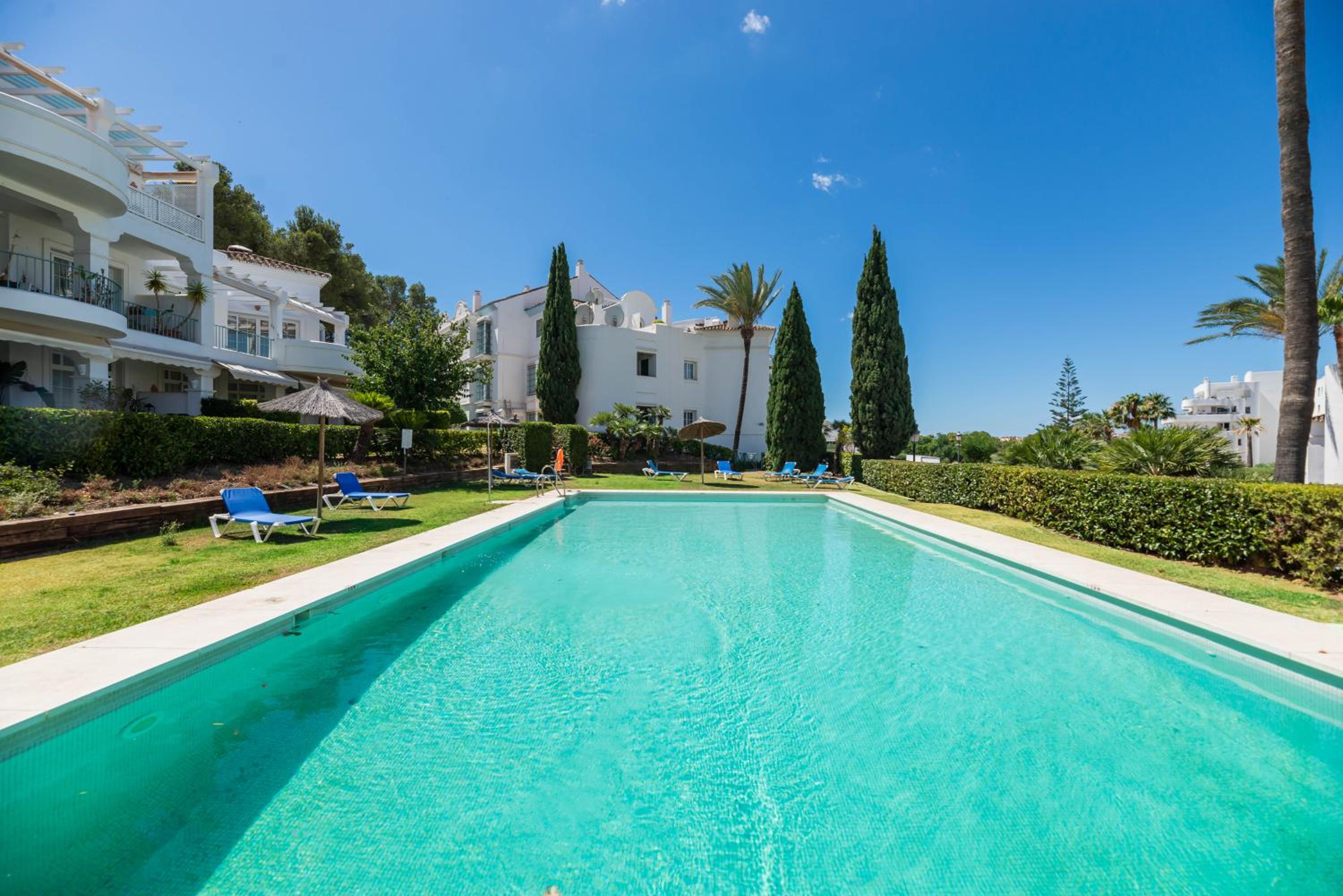 Superb double apartment with terrace pool and garage