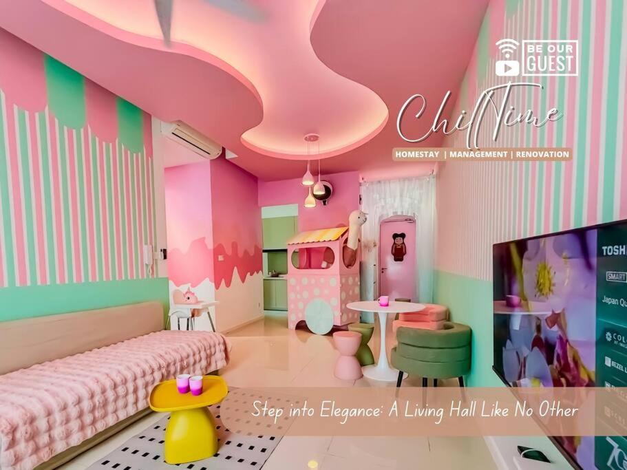 Paradigm Residence Above Paradigm Mall FREE 5G WiFi Netflix Pool by ChillTime Homestay