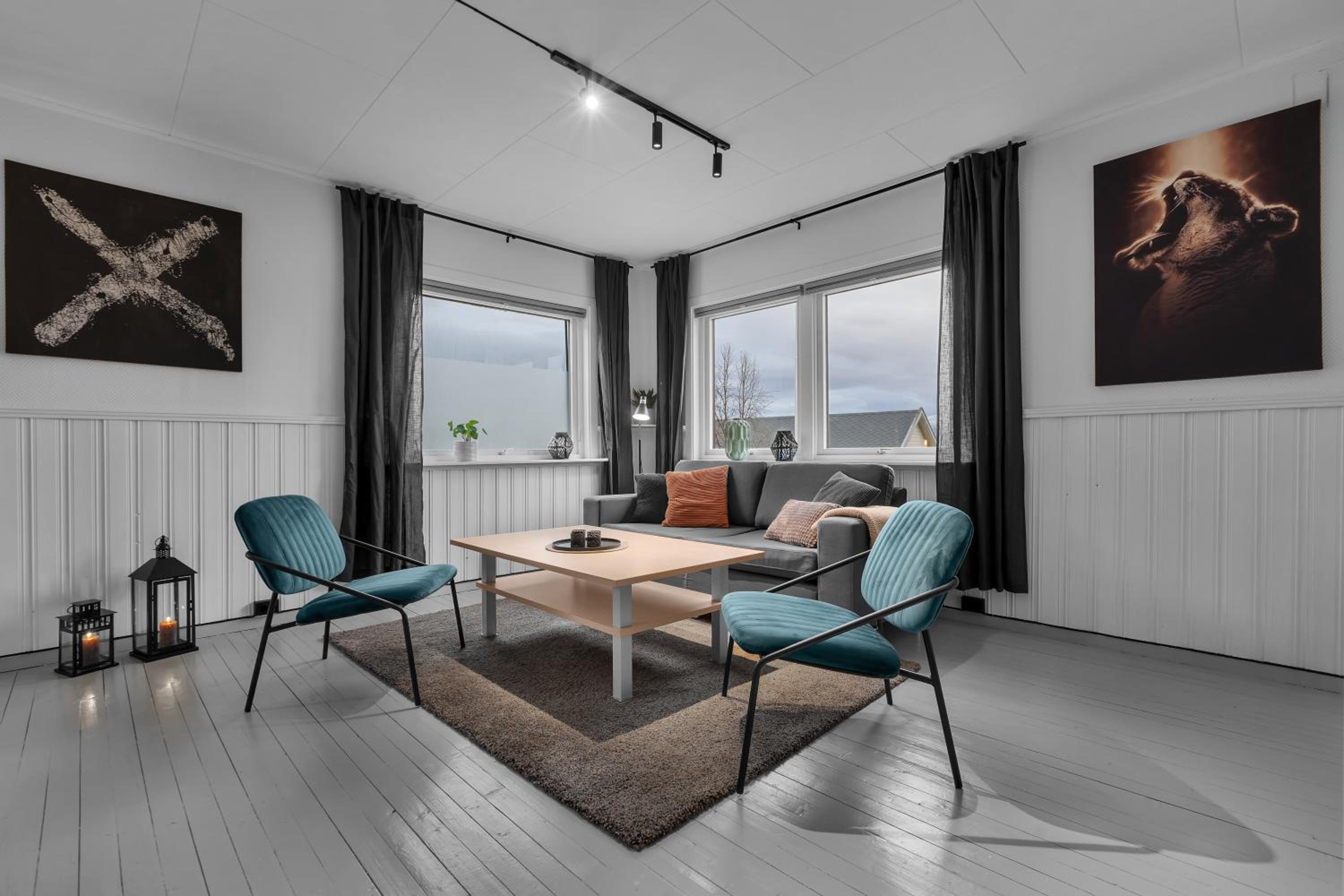 Leilighet i Tromsdalen med en fantastisk utsikt over Tromsø Sentrum view 3