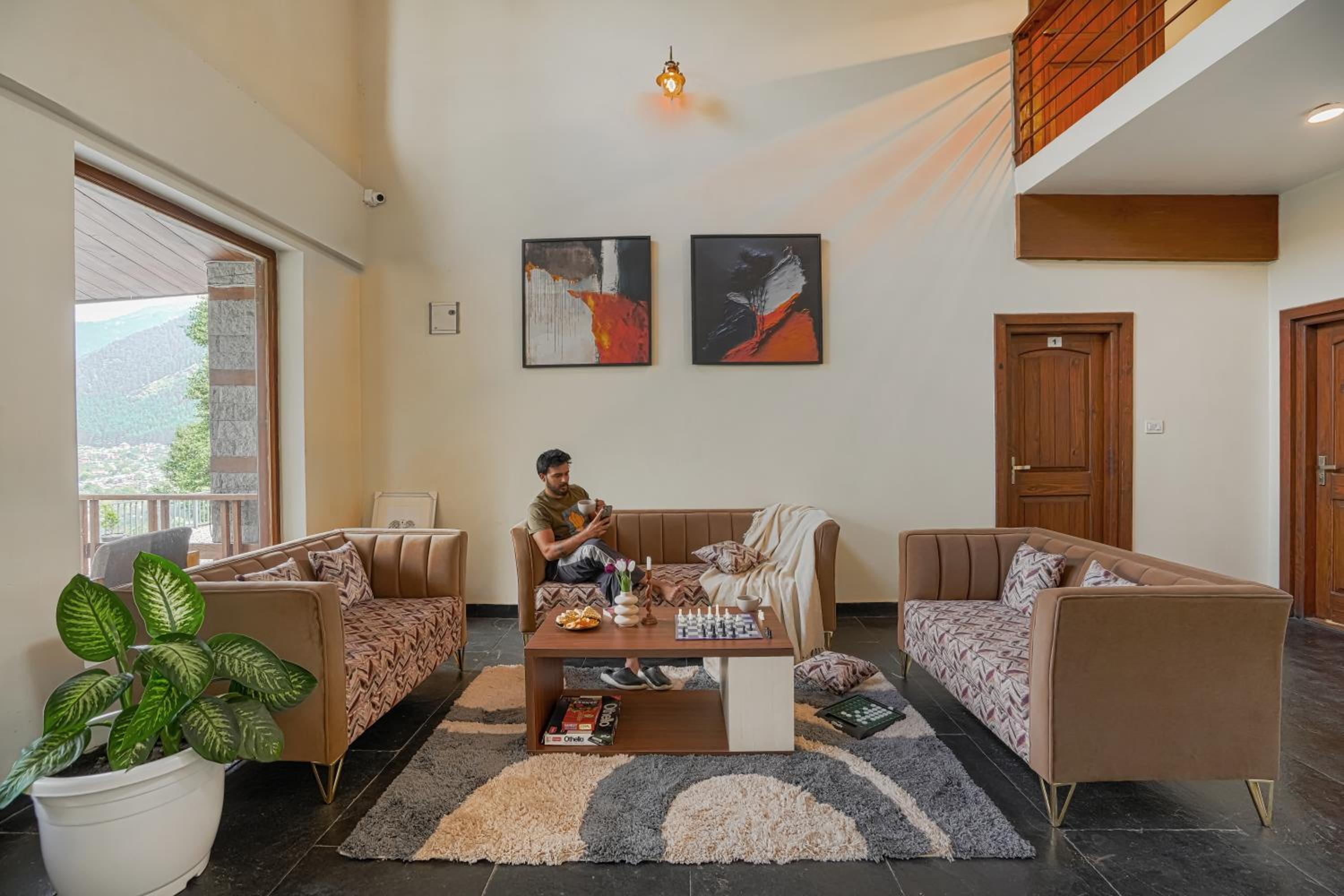 SaffronStays House of Soyl view 2