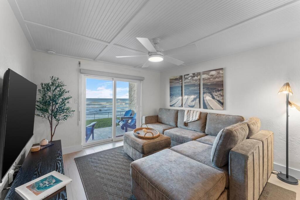 Sunrise Villa Renovated Ocean Front Condo Steps to Beach & Pool view 3