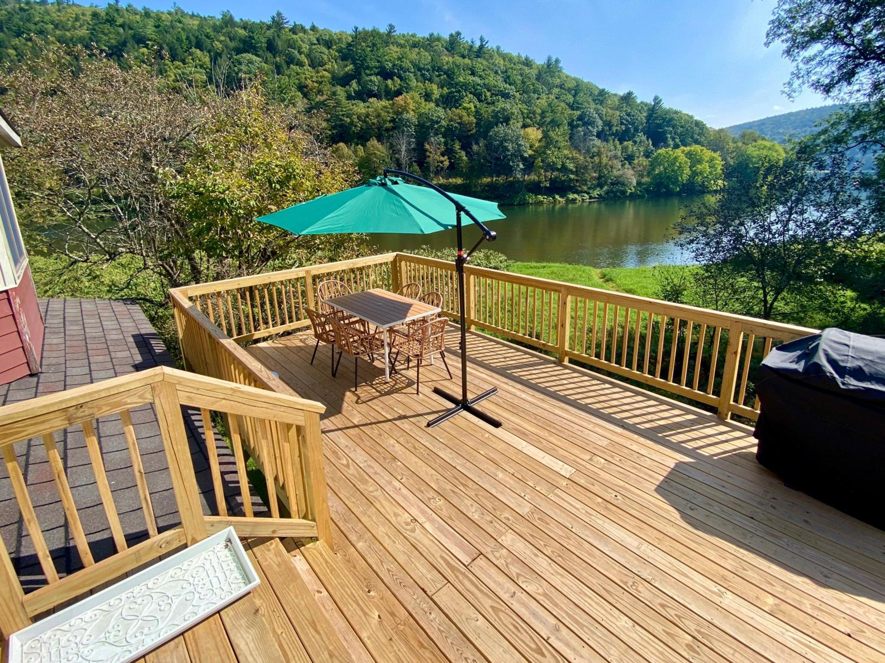 Upper Delaware River House view 4