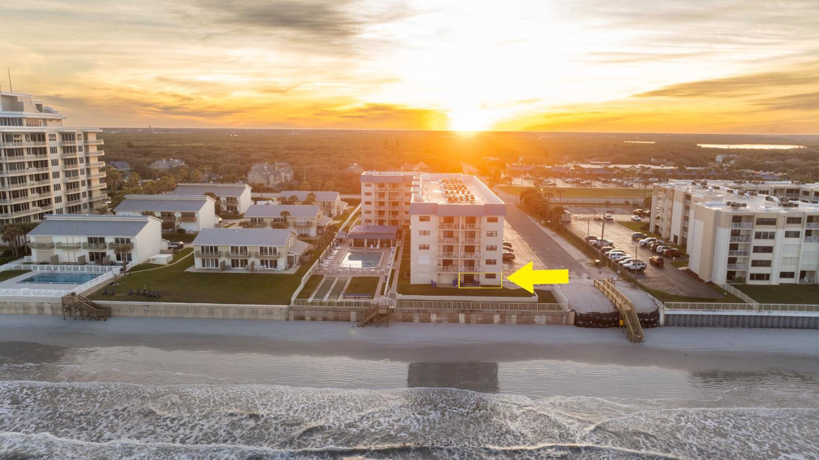 Sunrise Villa Renovated Ocean Front Condo Steps to Beach & Pool view 5