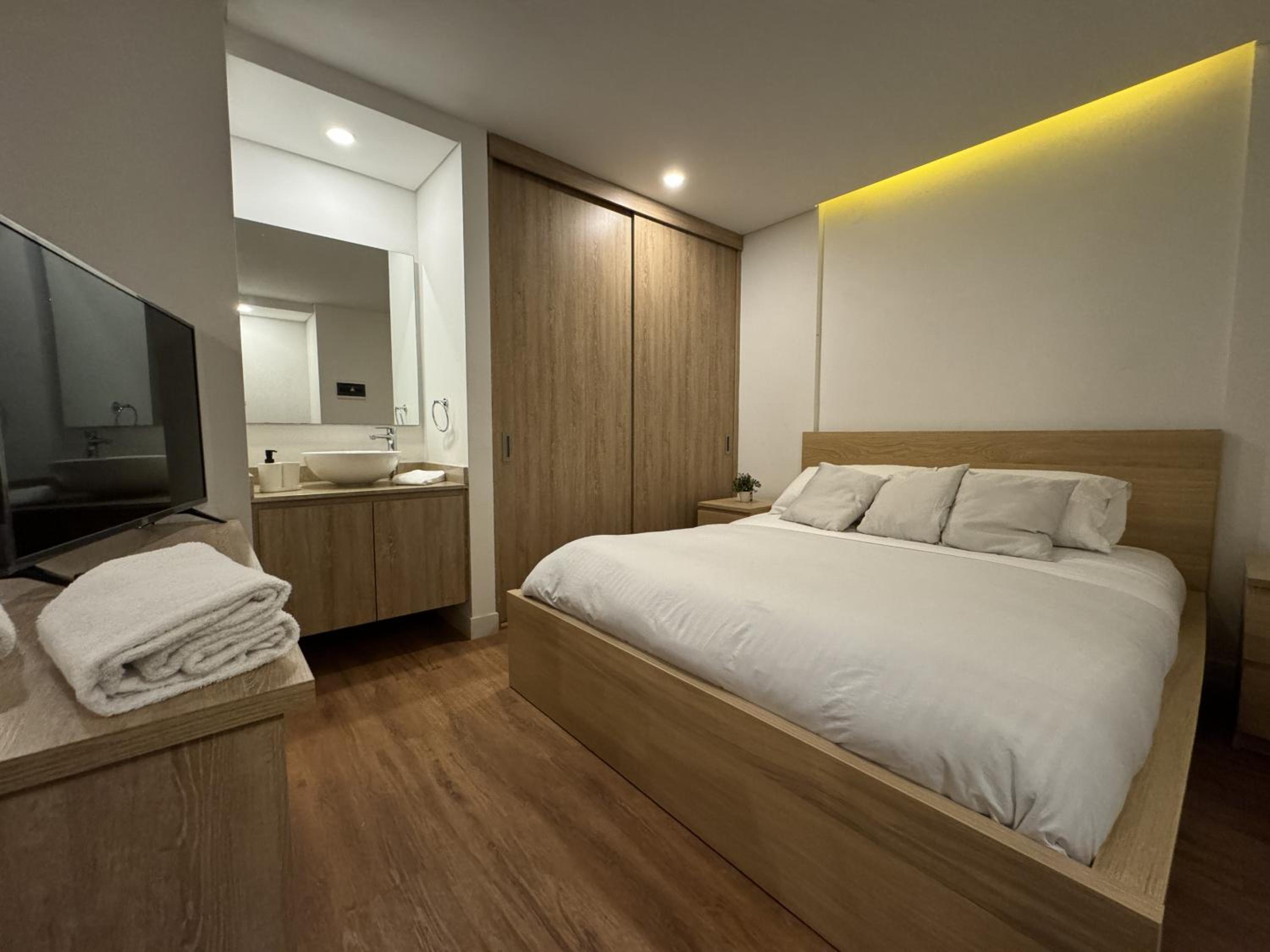 Moderno apartaestudio en La Candelaria, cerca de museos y universidades !!!