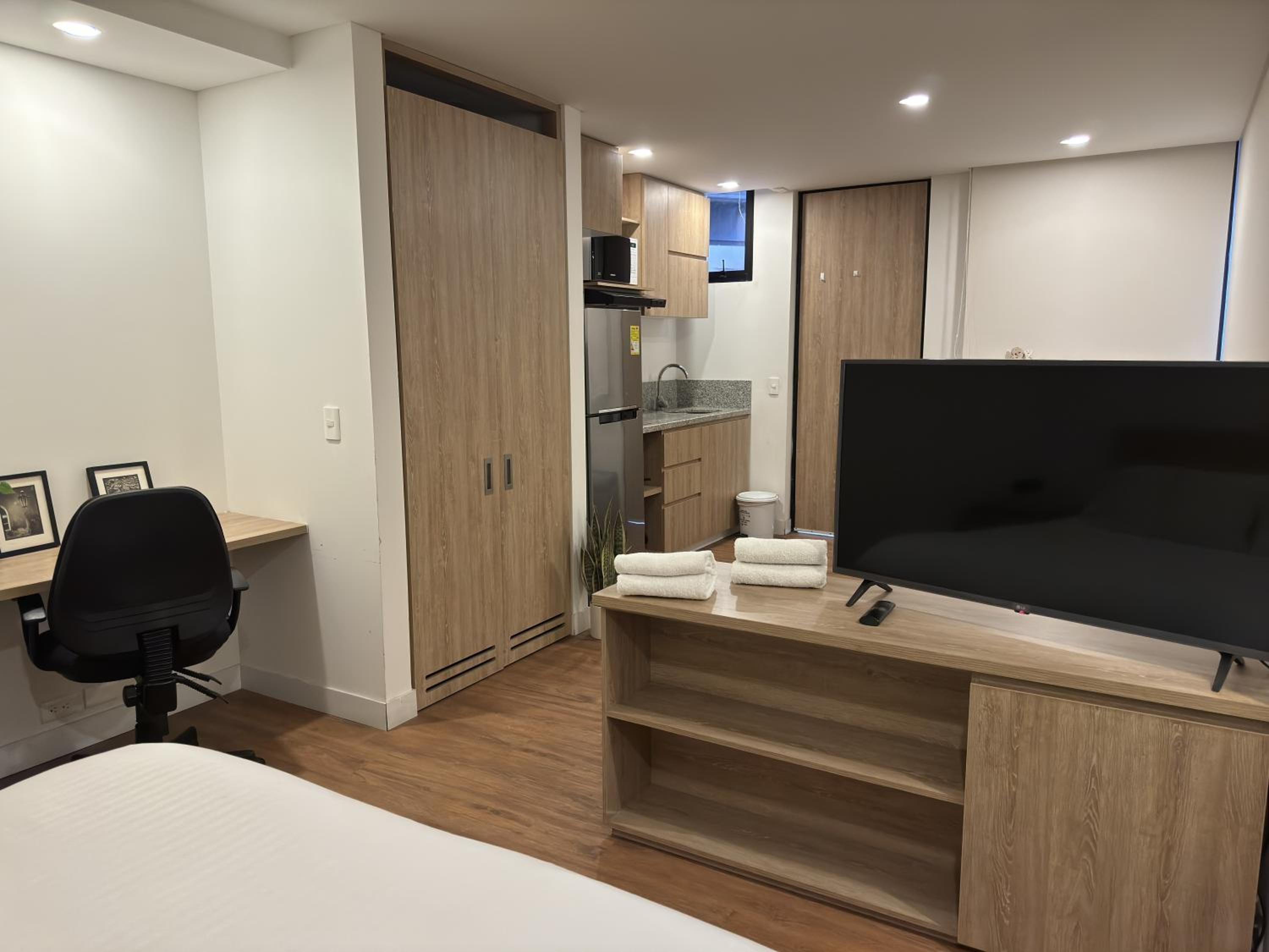 Moderno apartaestudio en La Candelaria, cerca de museos y universidades !!!