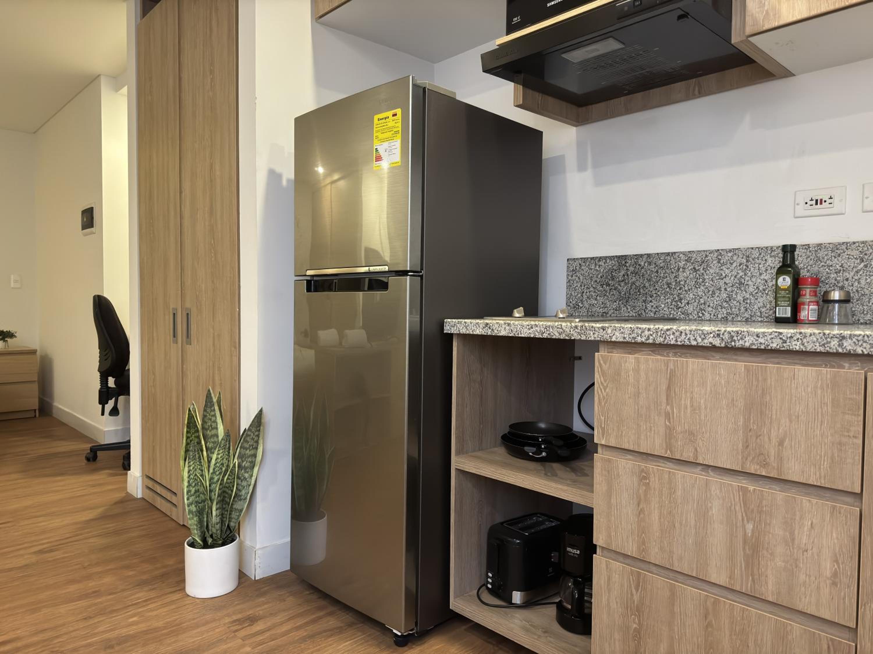 Moderno apartaestudio en La Candelaria, cerca de museos y universidades !!!