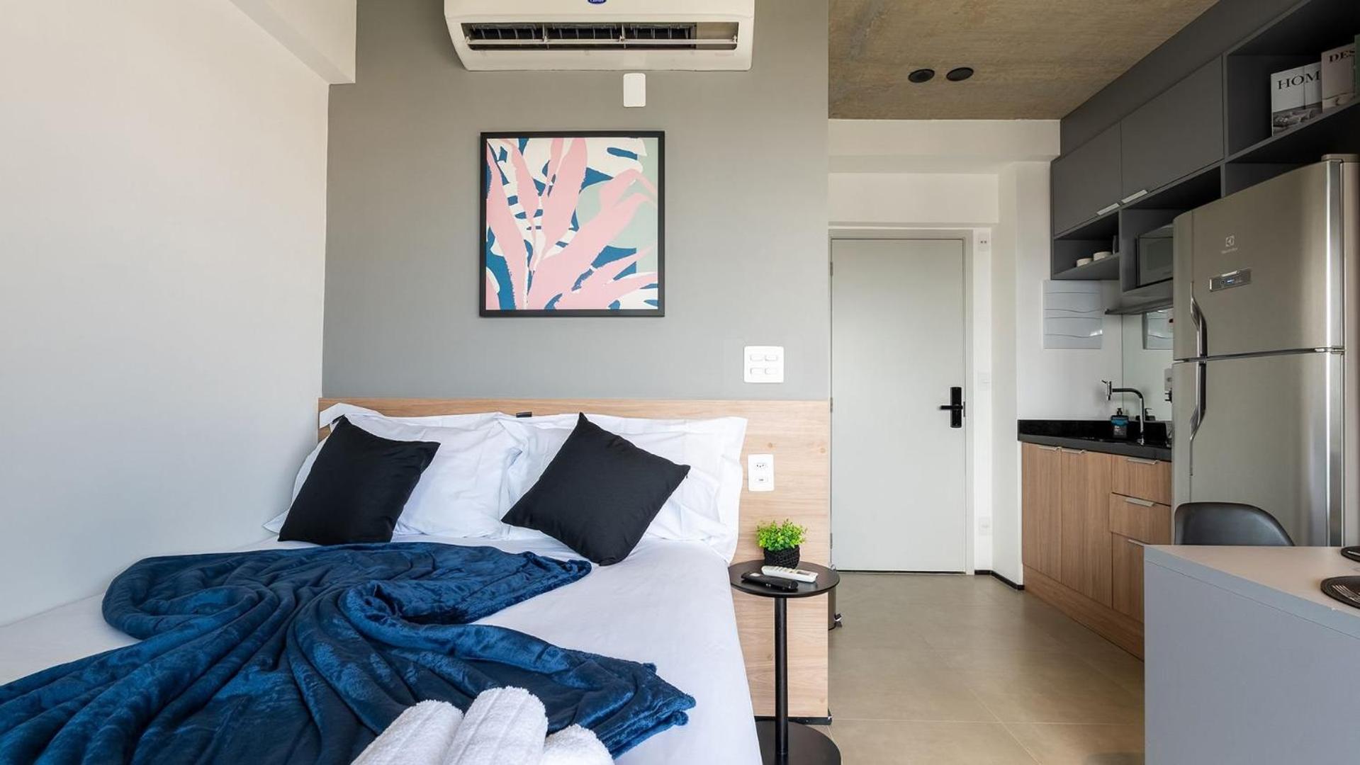 Experiência by Dabra House: Studios com Vista Panorâmica, Jardim Paulista!